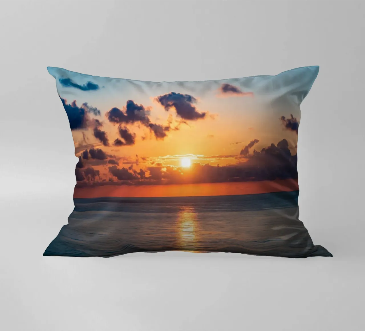 Tramonto al mare cuscino da anderm