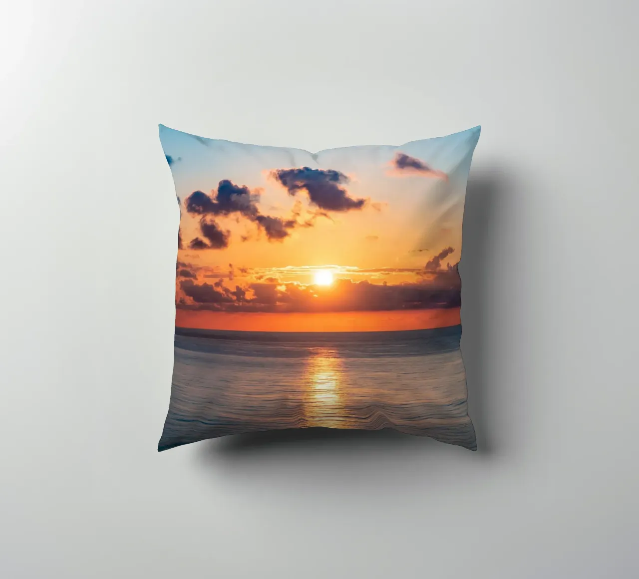Tramonto al mare cuscino da anderm