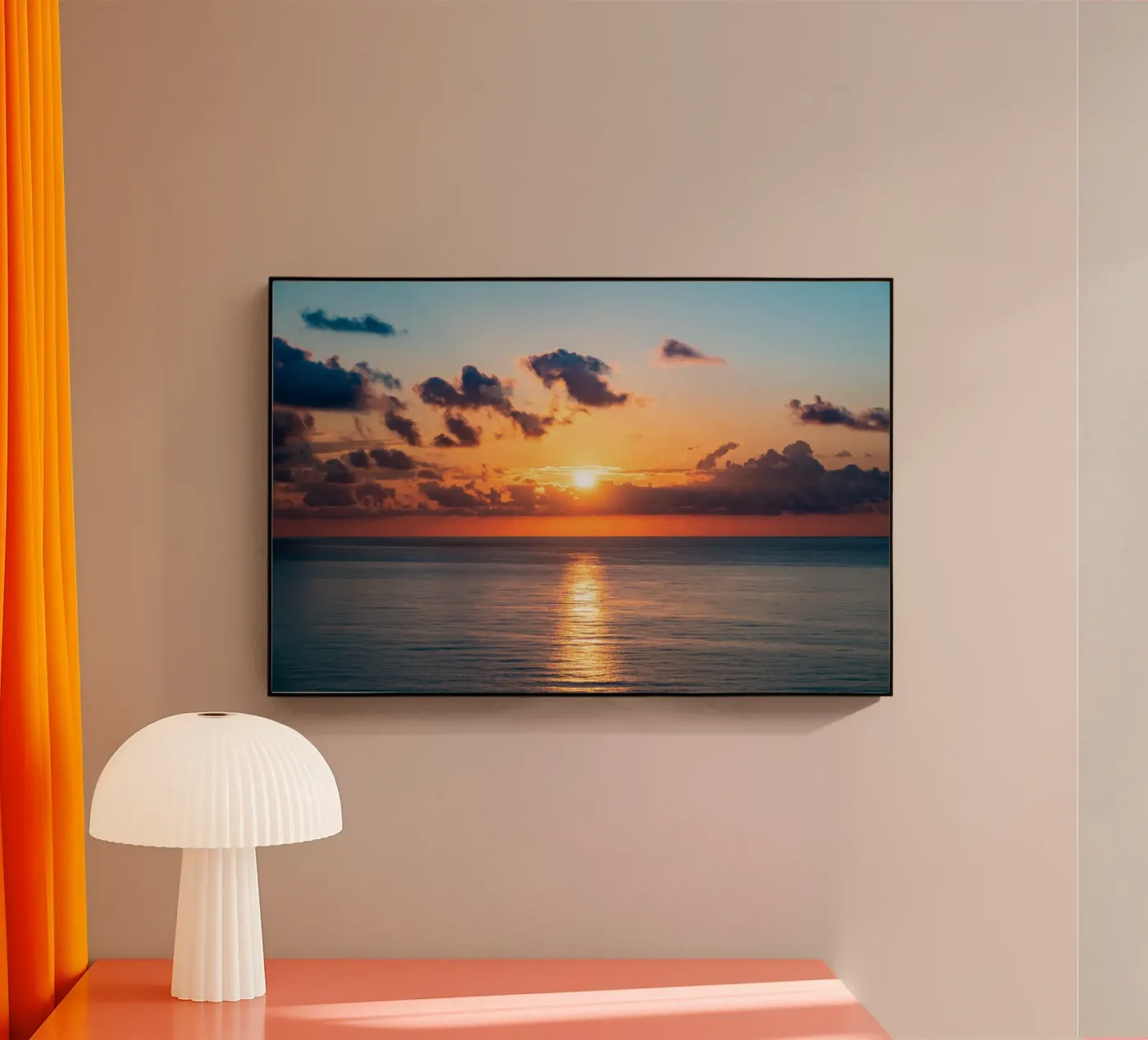 Tramonto al mare plexiglass da anderm