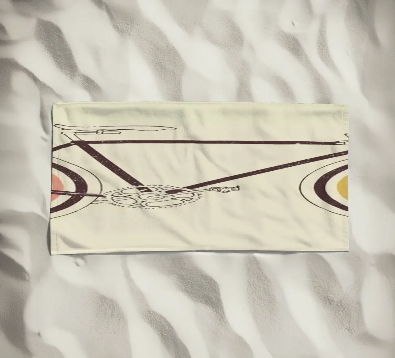 Velocolor strandhanddoek van Florent Bodart