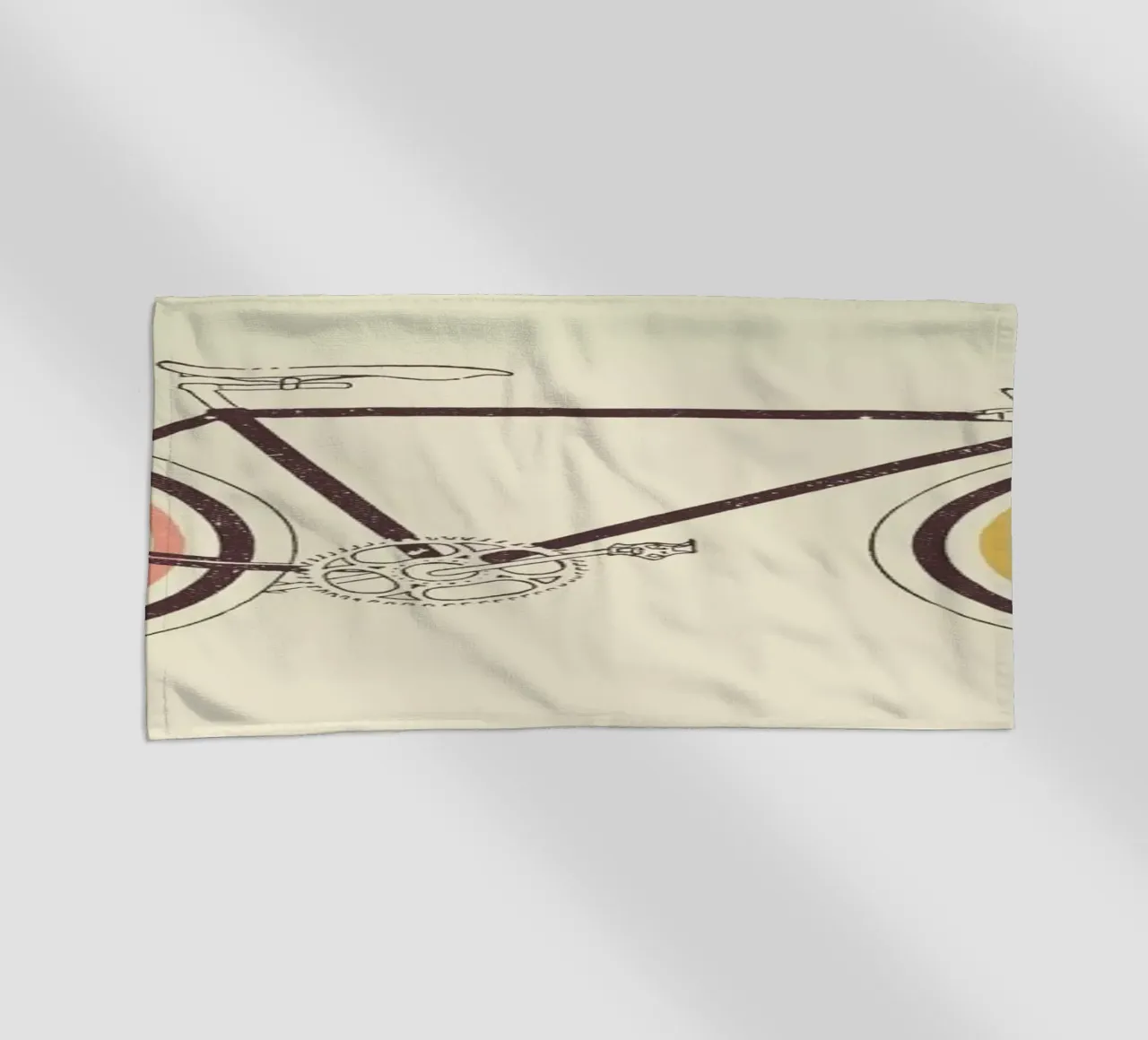 Velocolor strandhanddoek van Florent Bodart