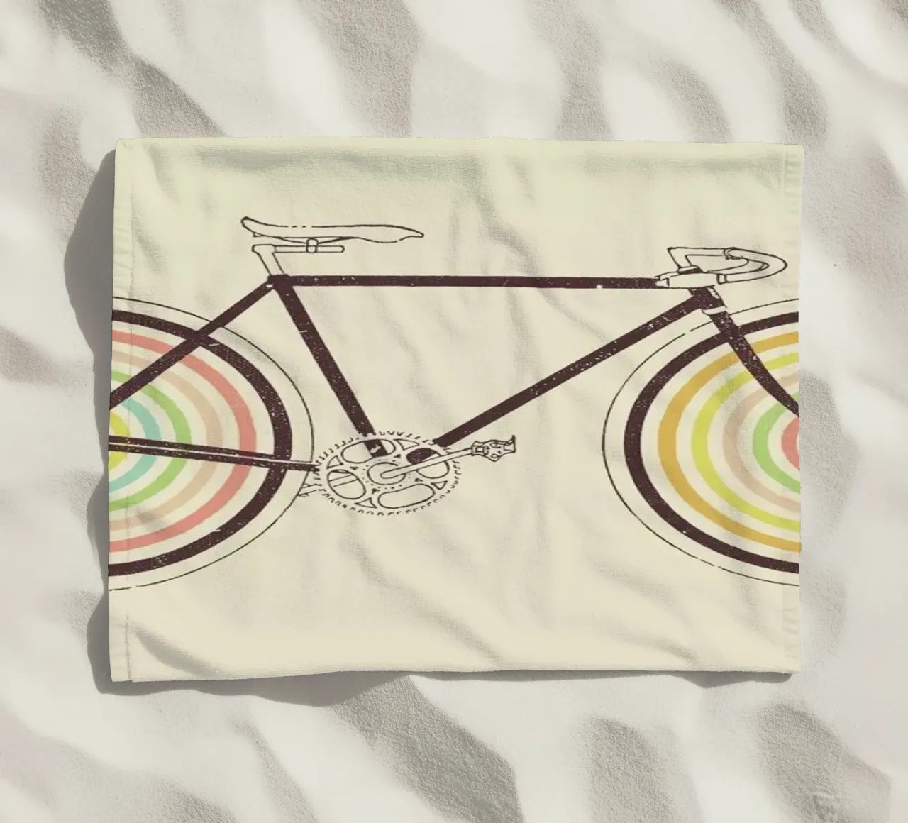 Velocolor strandhanddoek van Florent Bodart