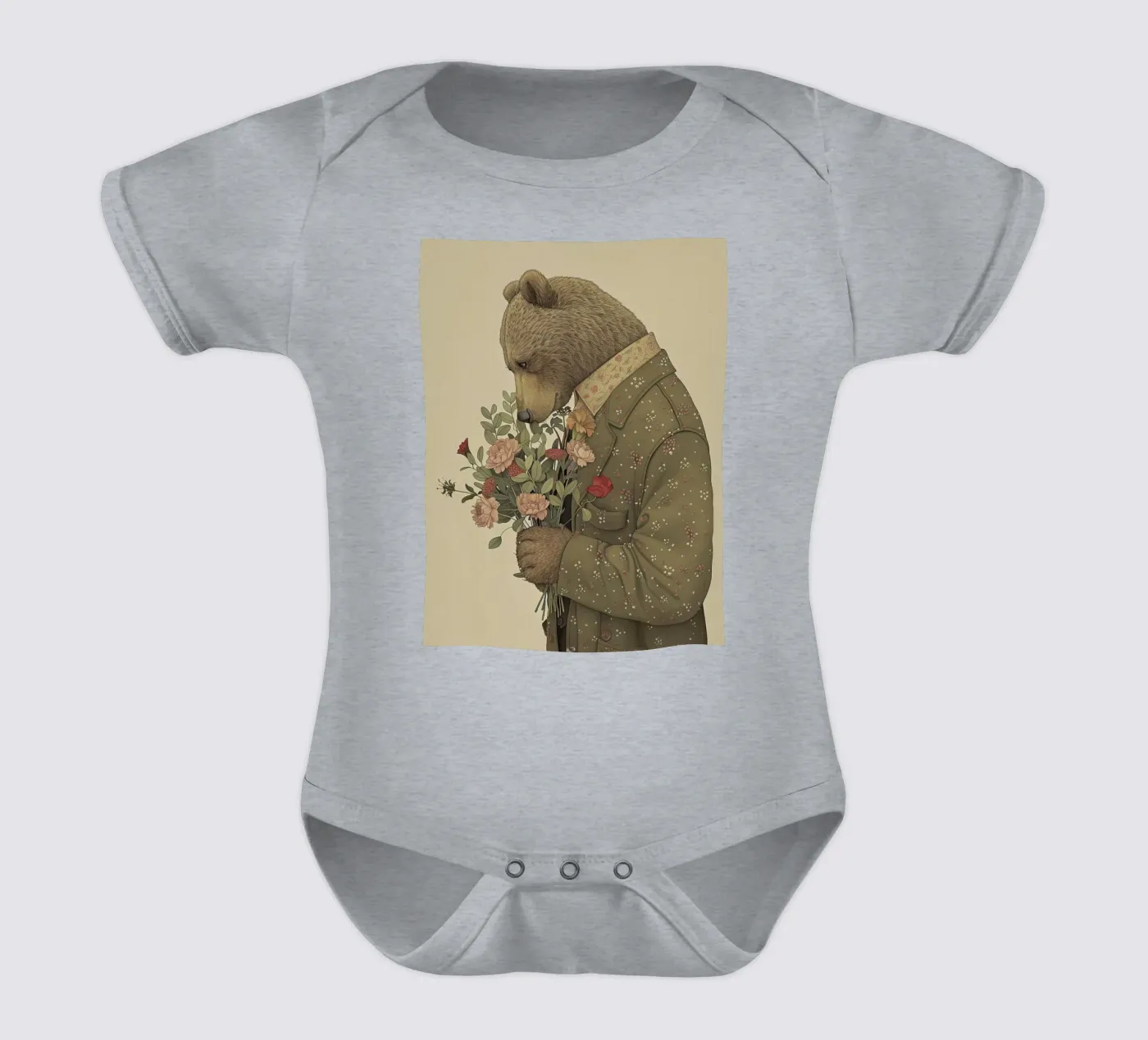 Ours doux body bébé de Rustic Grace Studio 02