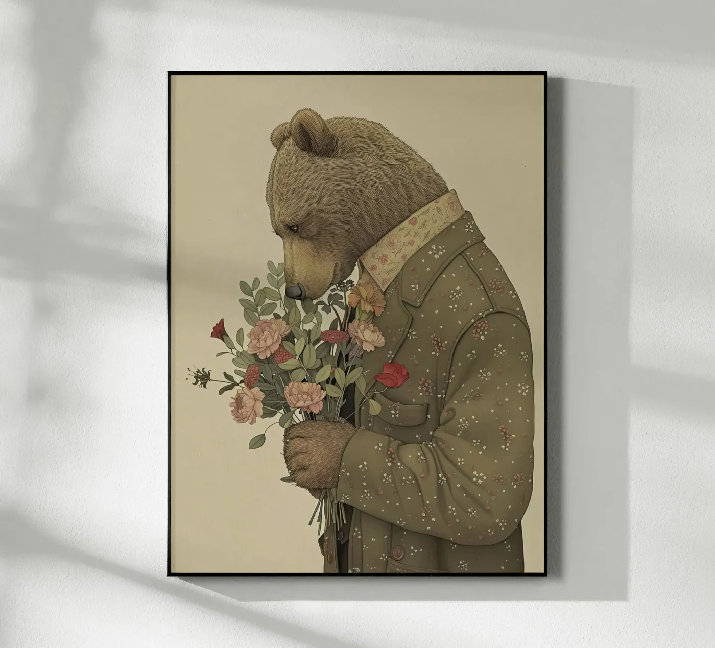 Orso gentile plexiglass da Rustic Grace Studio 02