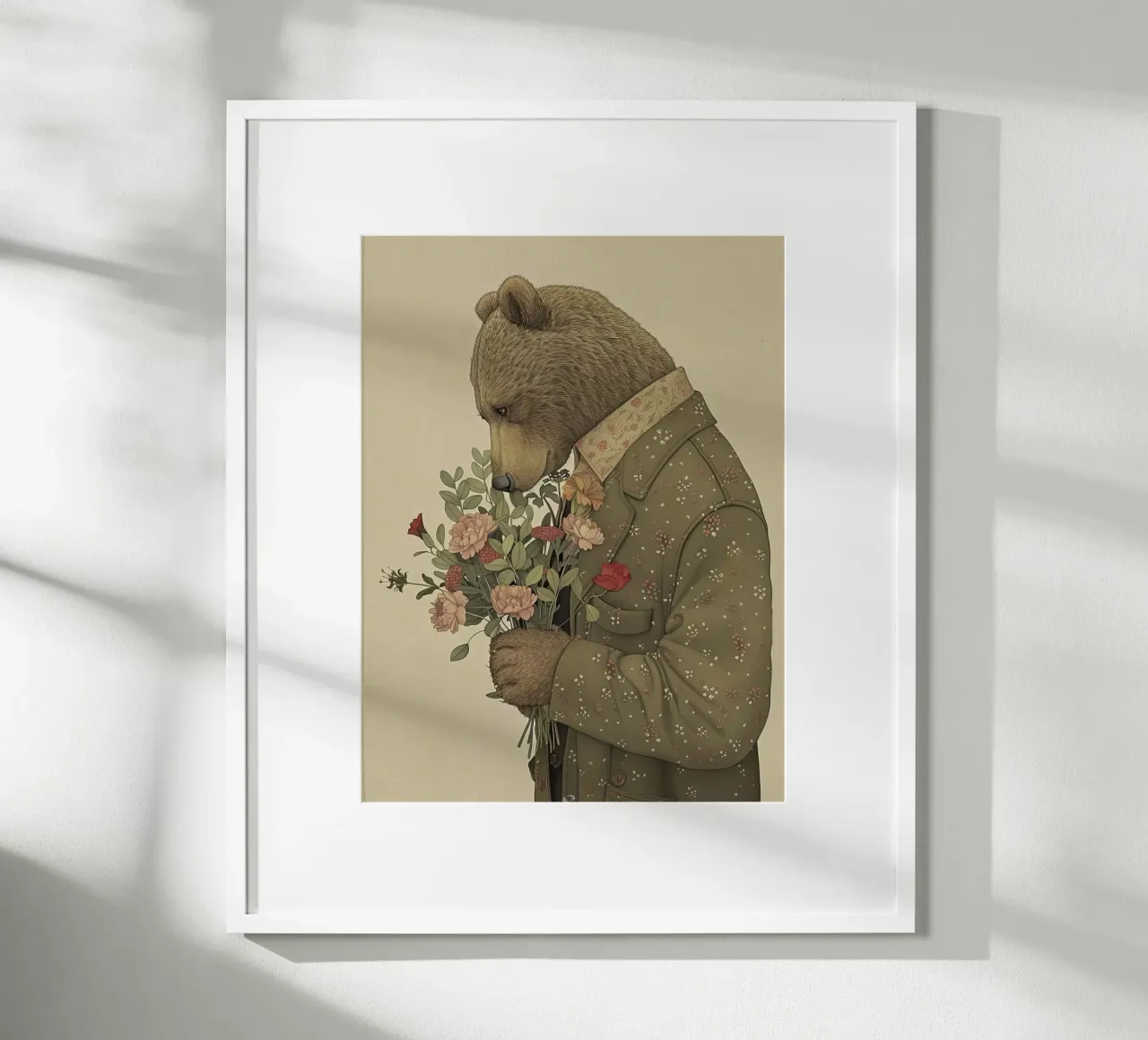 Orso gentile poster da Rustic Grace Studio 02