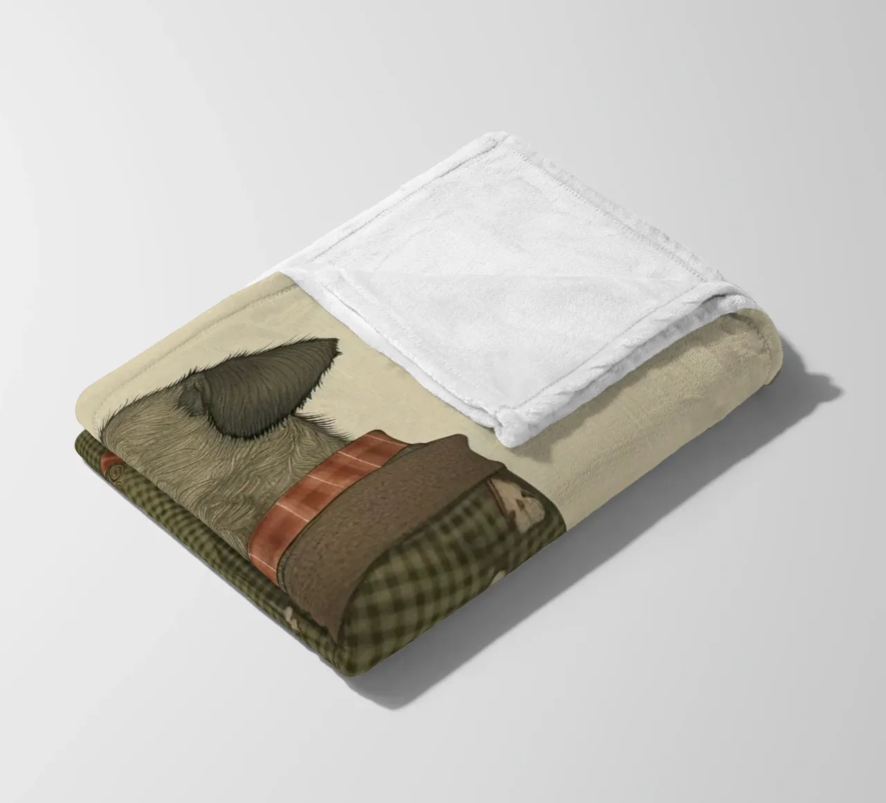 Fiducia tranquilla coperta in pile da Rustic Grace Studio 02