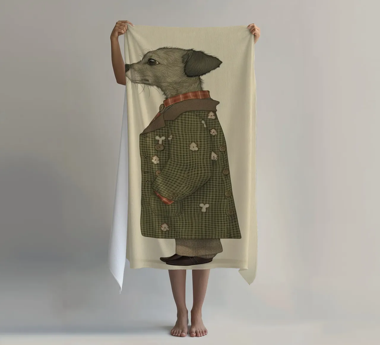 Fiducia tranquilla telo mare da Rustic Grace Studio 02