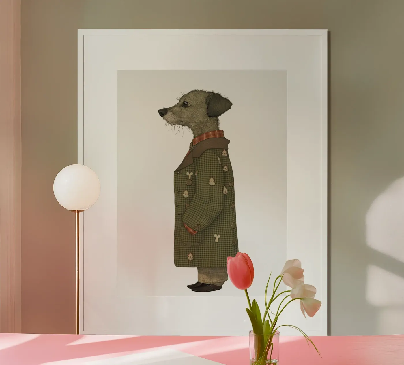 Fiducia tranquilla poster da Rustic Grace Studio 02