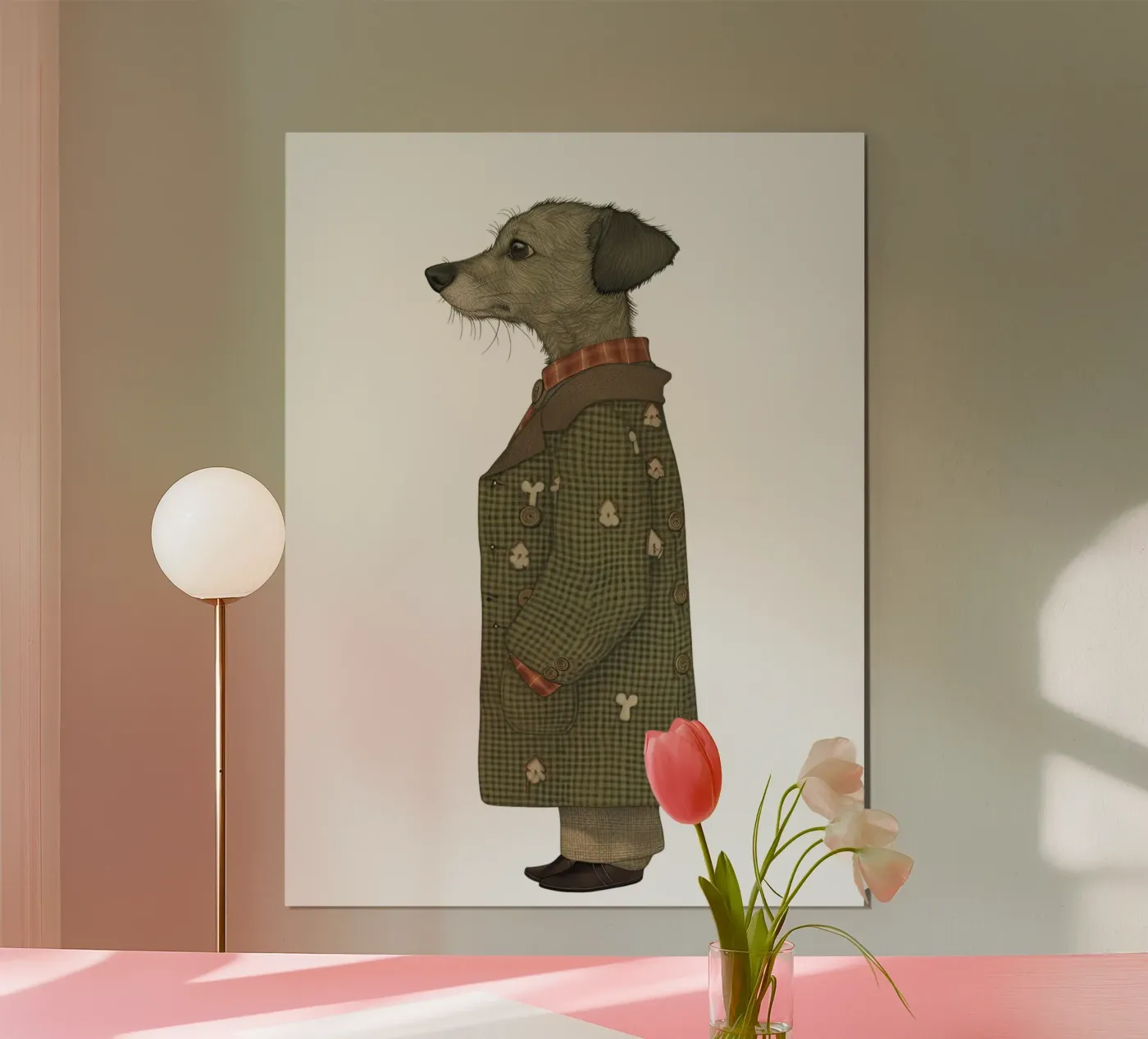 Fiducia tranquilla poster da Rustic Grace Studio 02