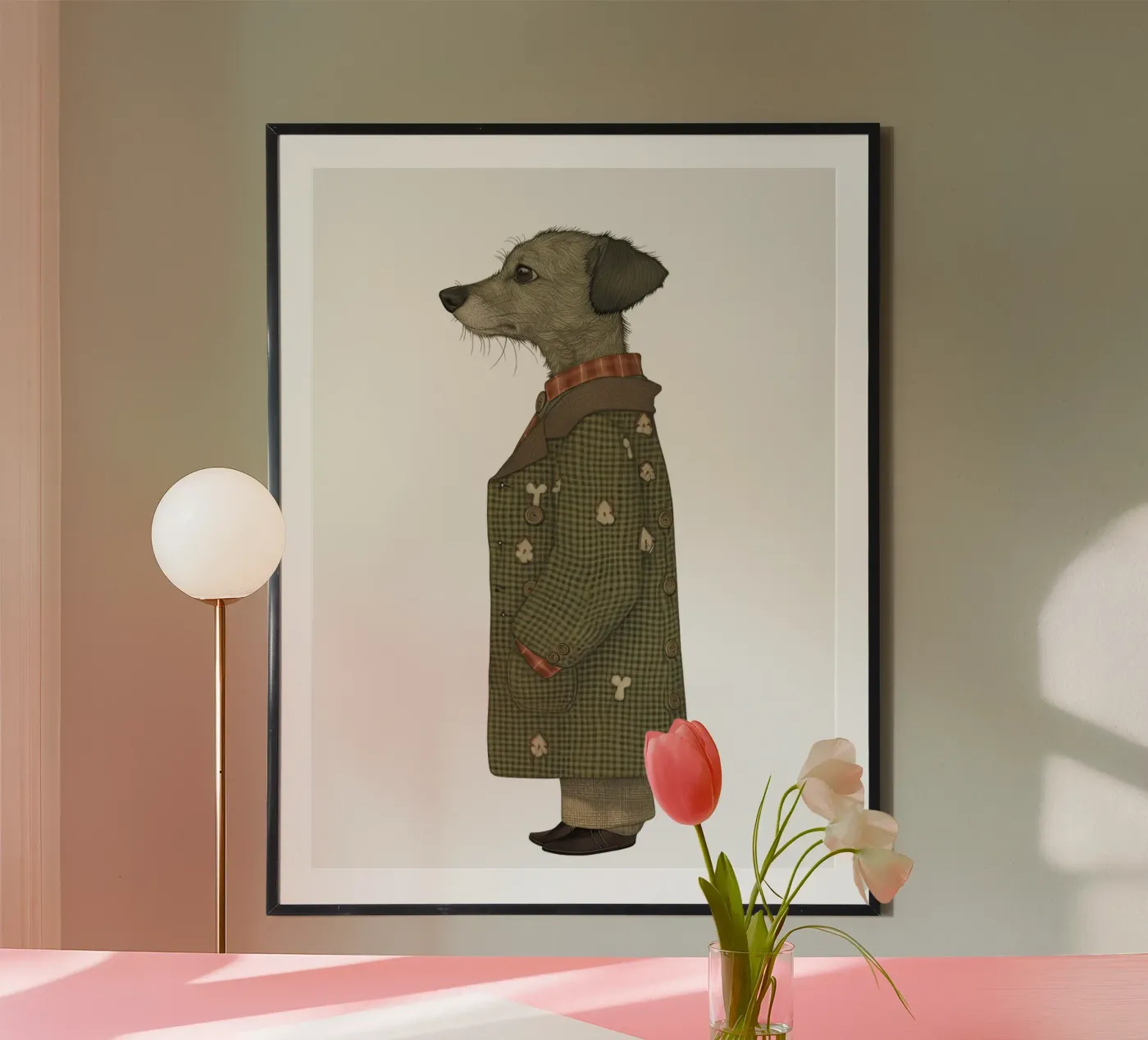 Fiducia tranquilla poster da Rustic Grace Studio 02