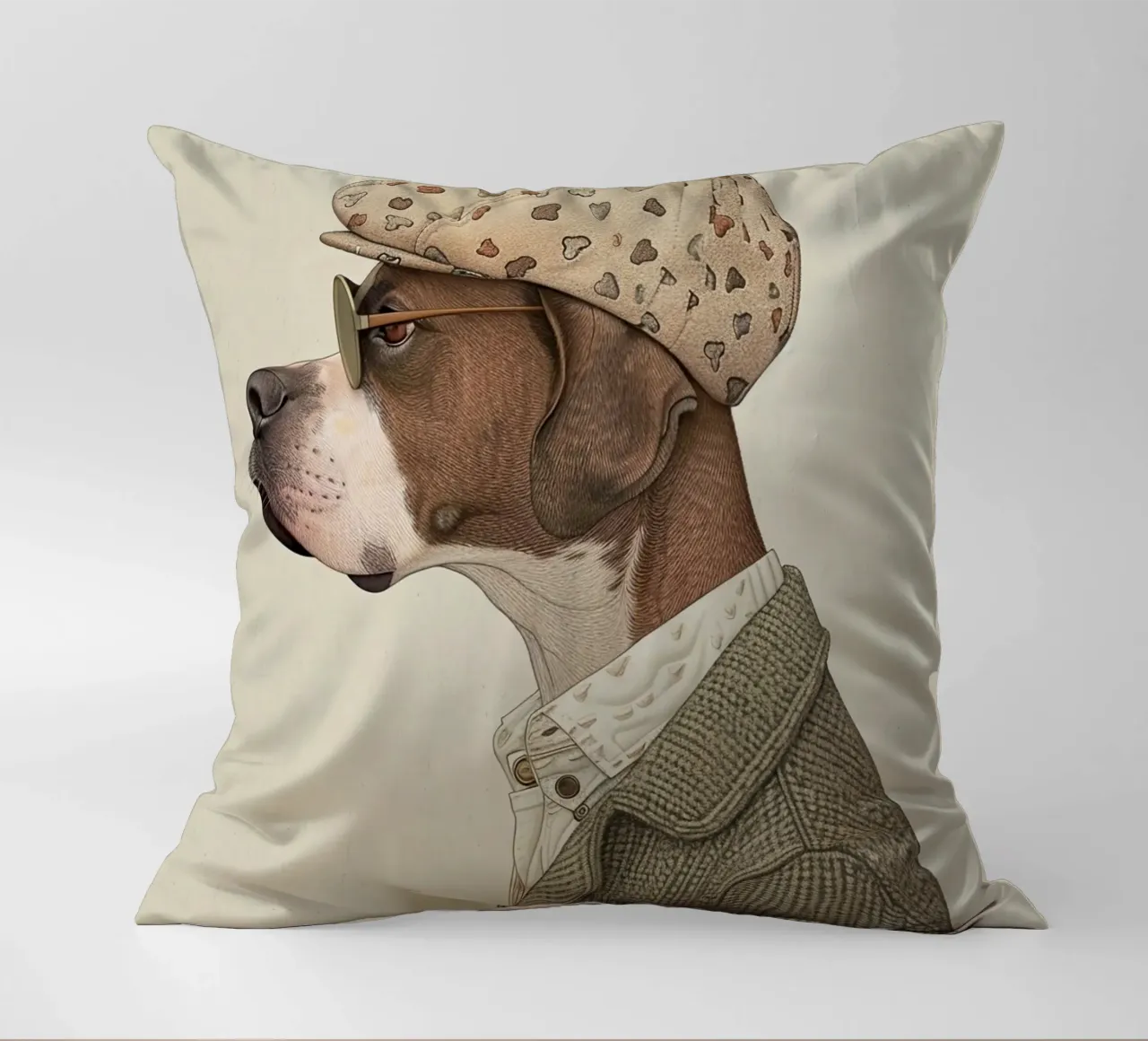 Cool Canine cuscino da Rustic Grace Studio 02