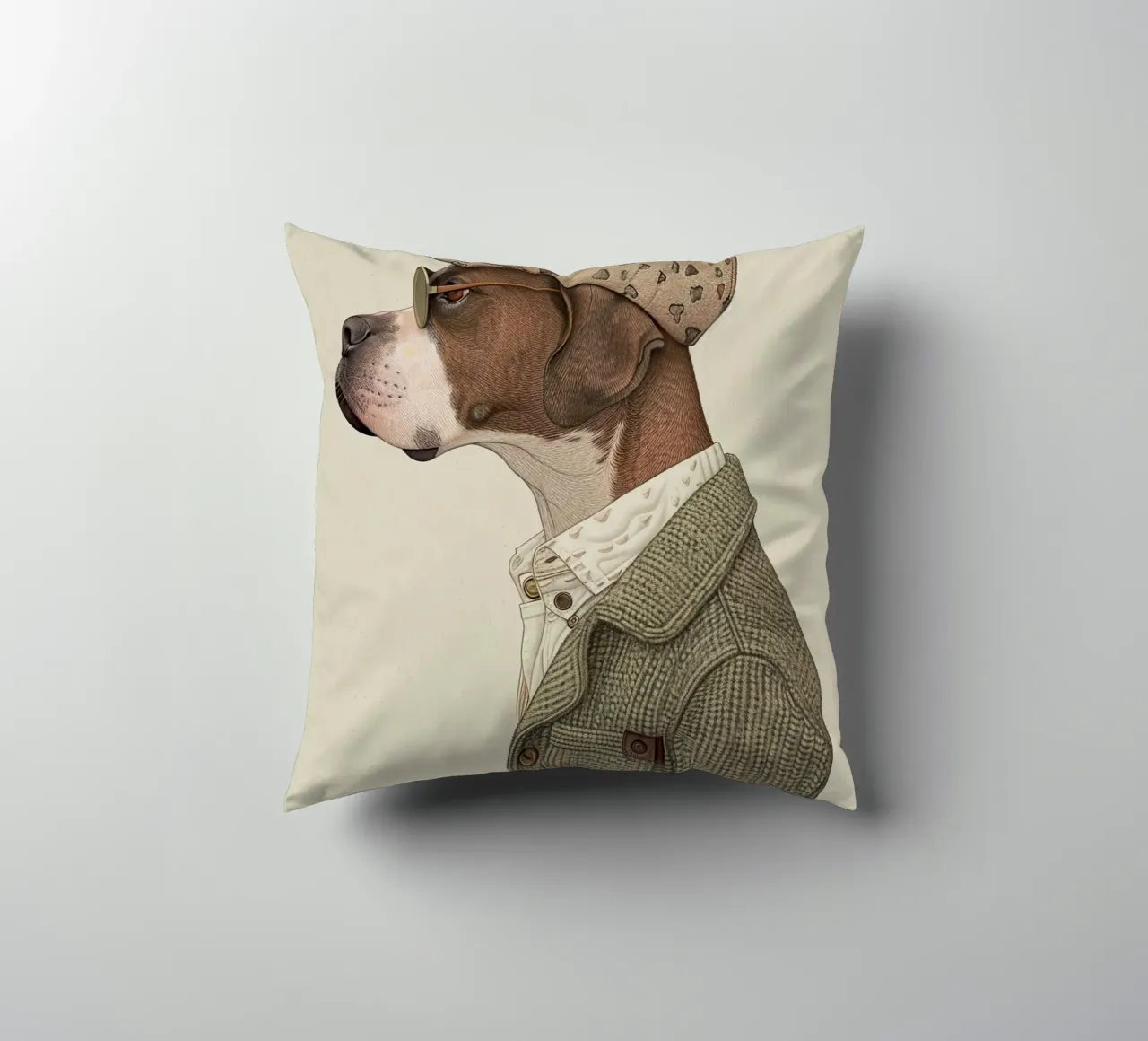Cool Canine cuscino da Rustic Grace Studio 02