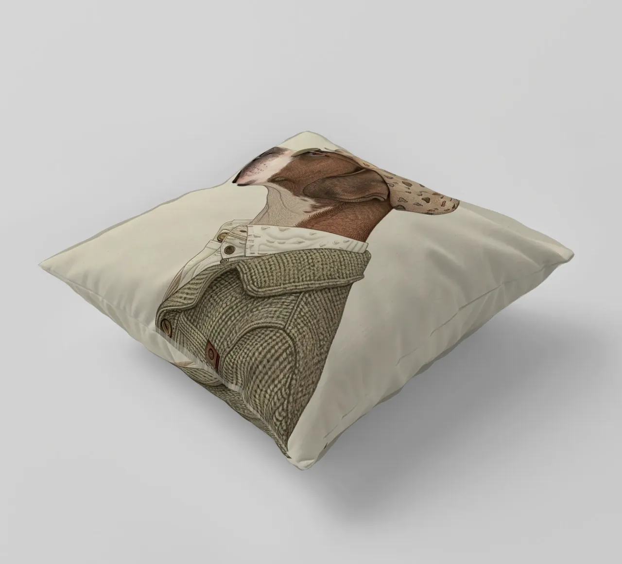 Cool Canine cuscino da Rustic Grace Studio 02