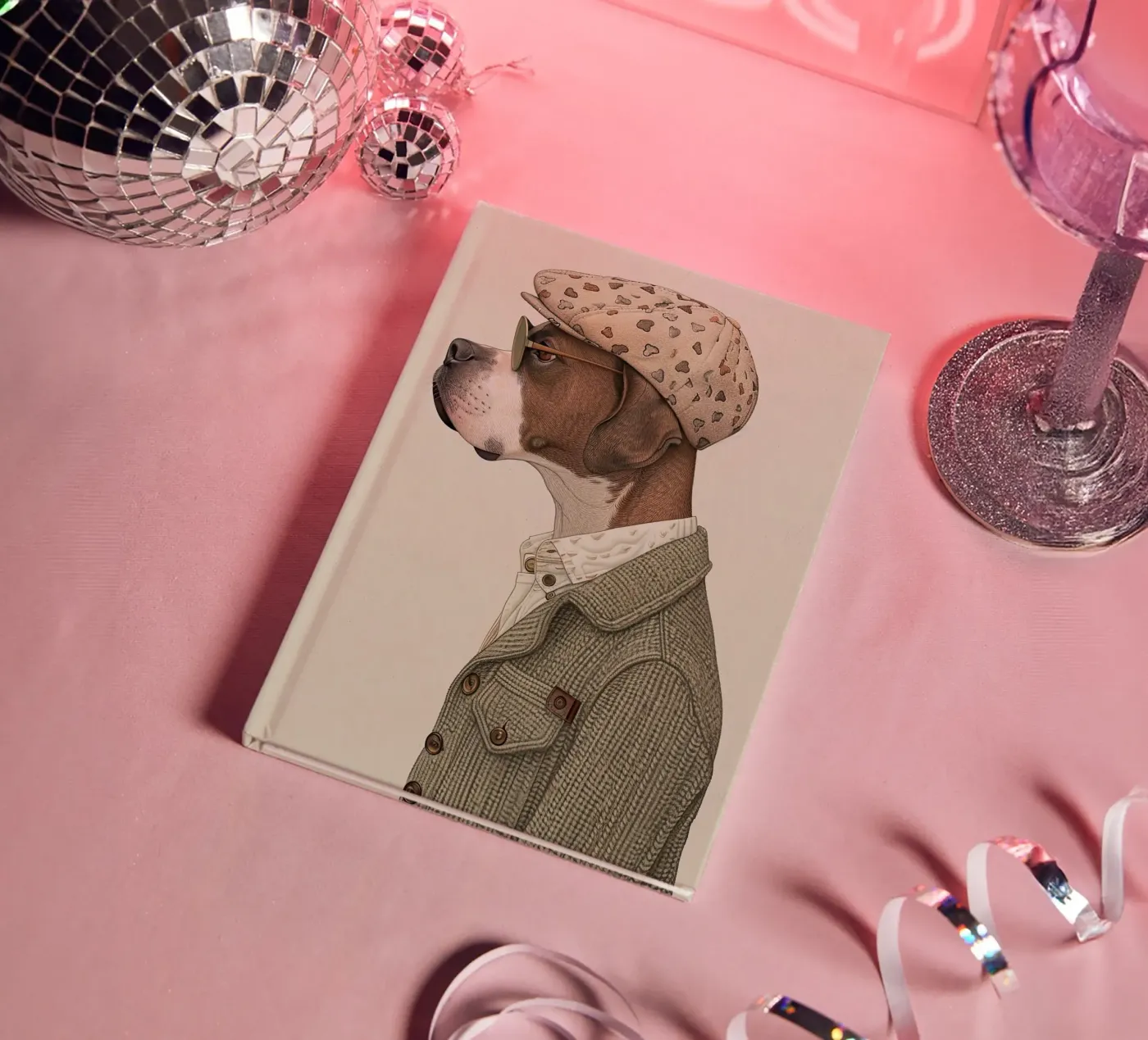 Cool Canine notebook by Rustic Grace Studio 02