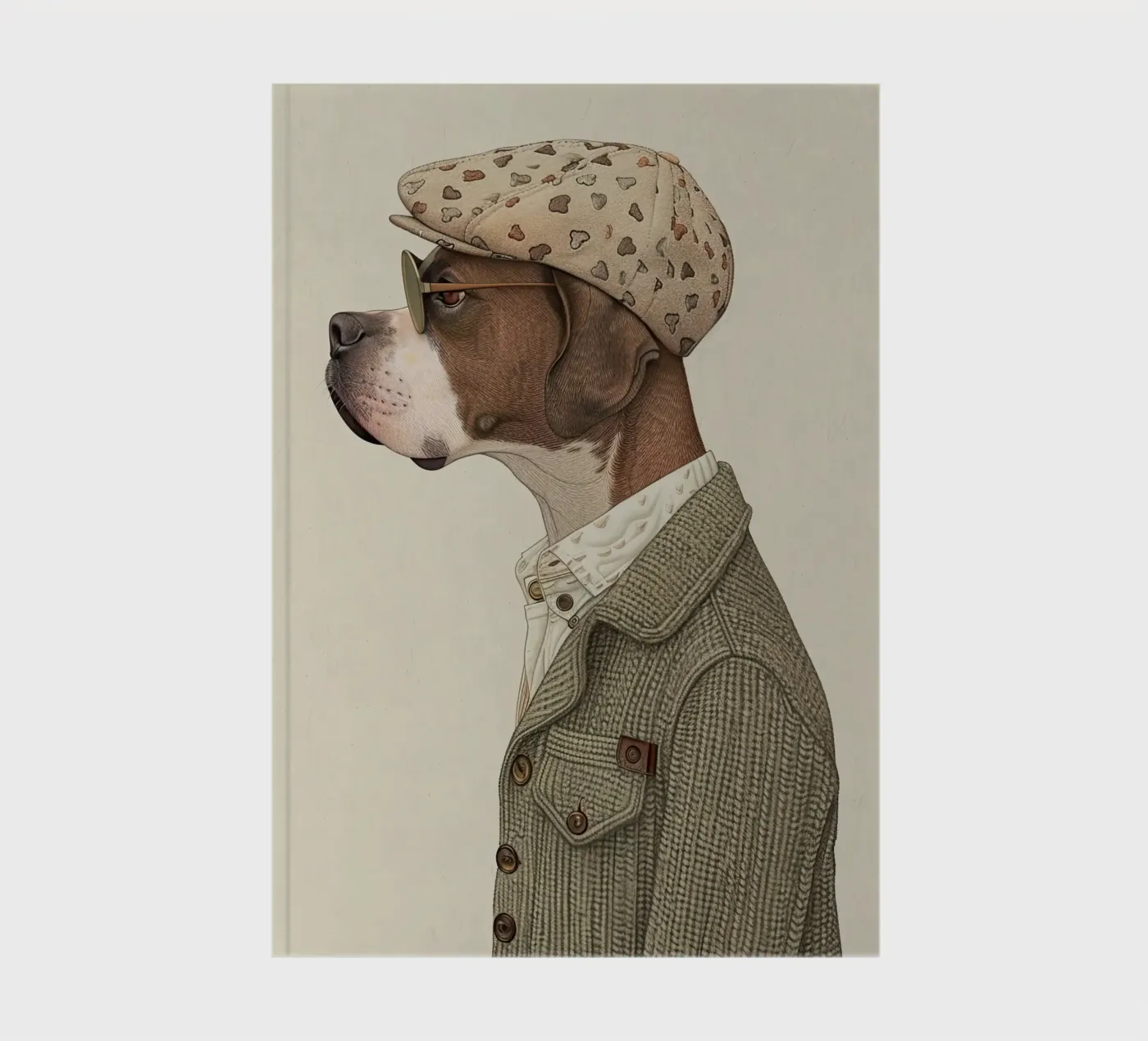 Cool Canine notebook by Rustic Grace Studio 02