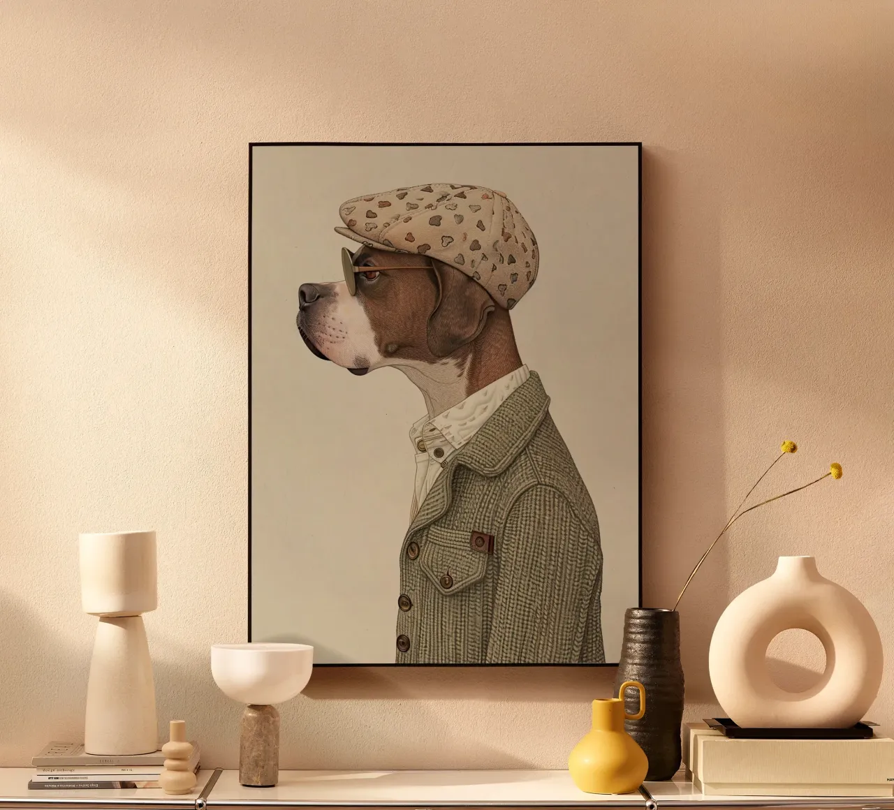 Cool Canine plexiglass da Rustic Grace Studio 02