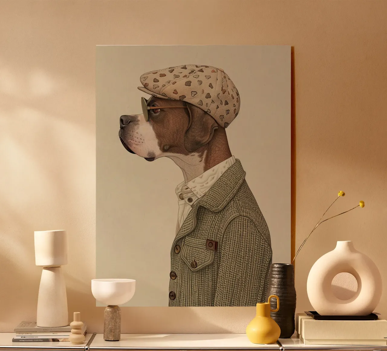 Cool Canine plexiglass da Rustic Grace Studio 02