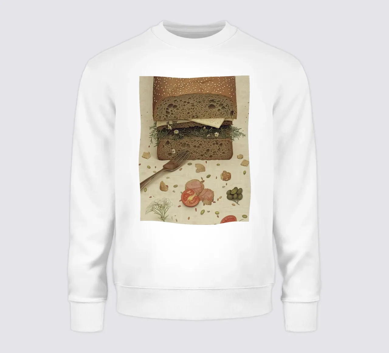Delicia de bocadillo rústico sudadera de Rustic Grace Studio 02