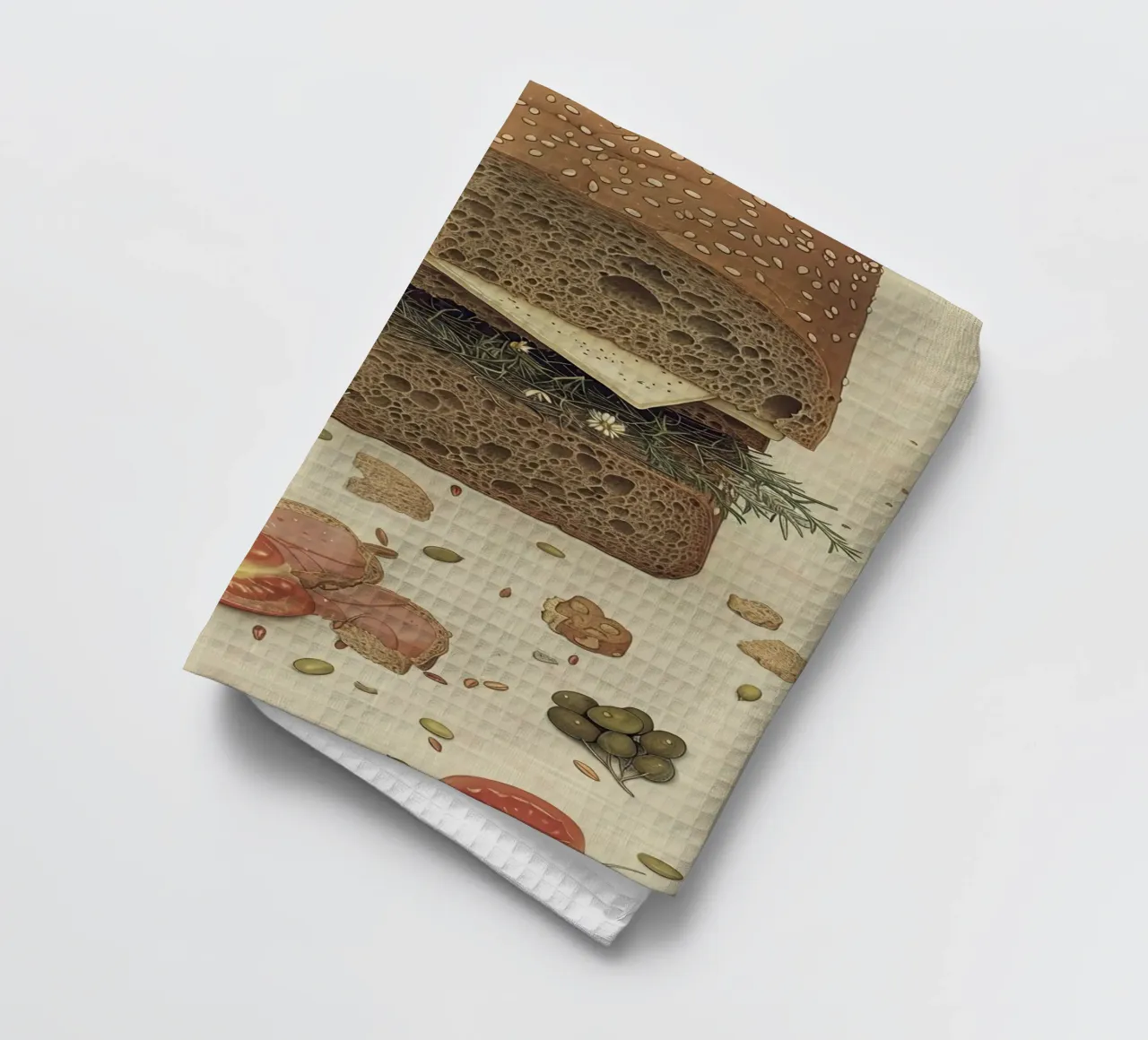 Sandwich rustique torchon de Rustic Grace Studio 02