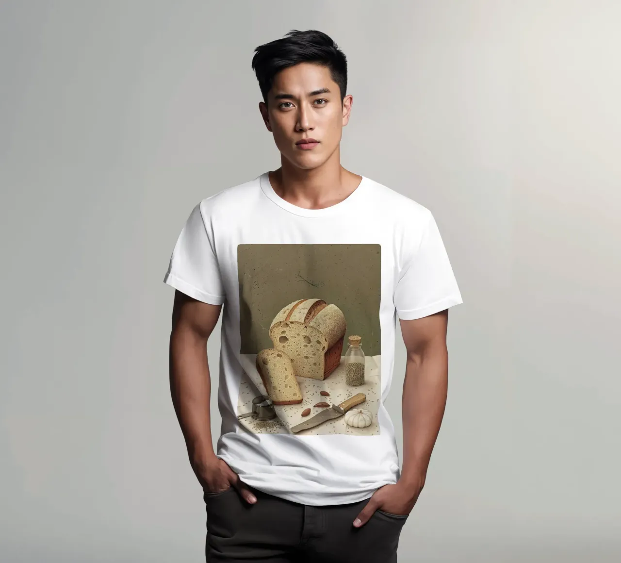 Fetta rustica t-shirt da Rustic Grace Studio 02