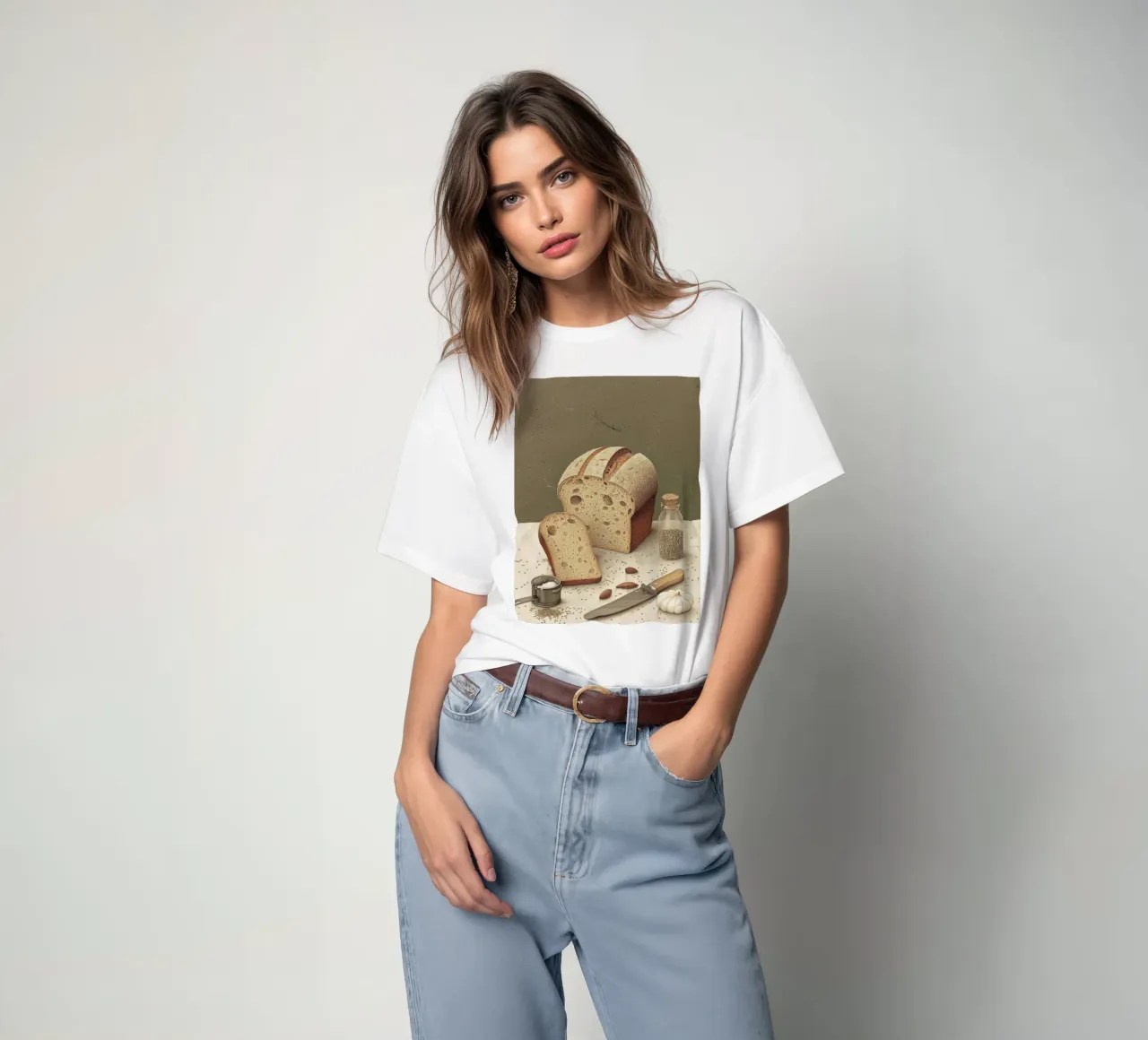 Fetta rustica t-shirt da Rustic Grace Studio 02