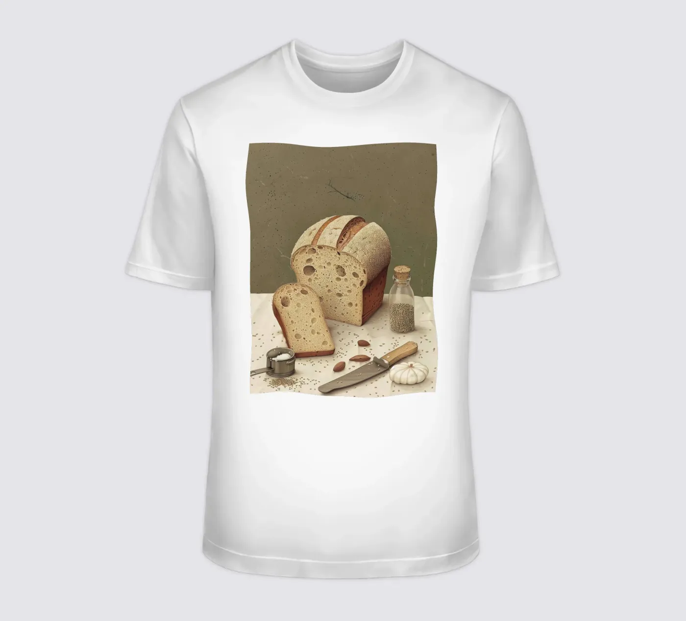 Fetta rustica t-shirt da Rustic Grace Studio 02