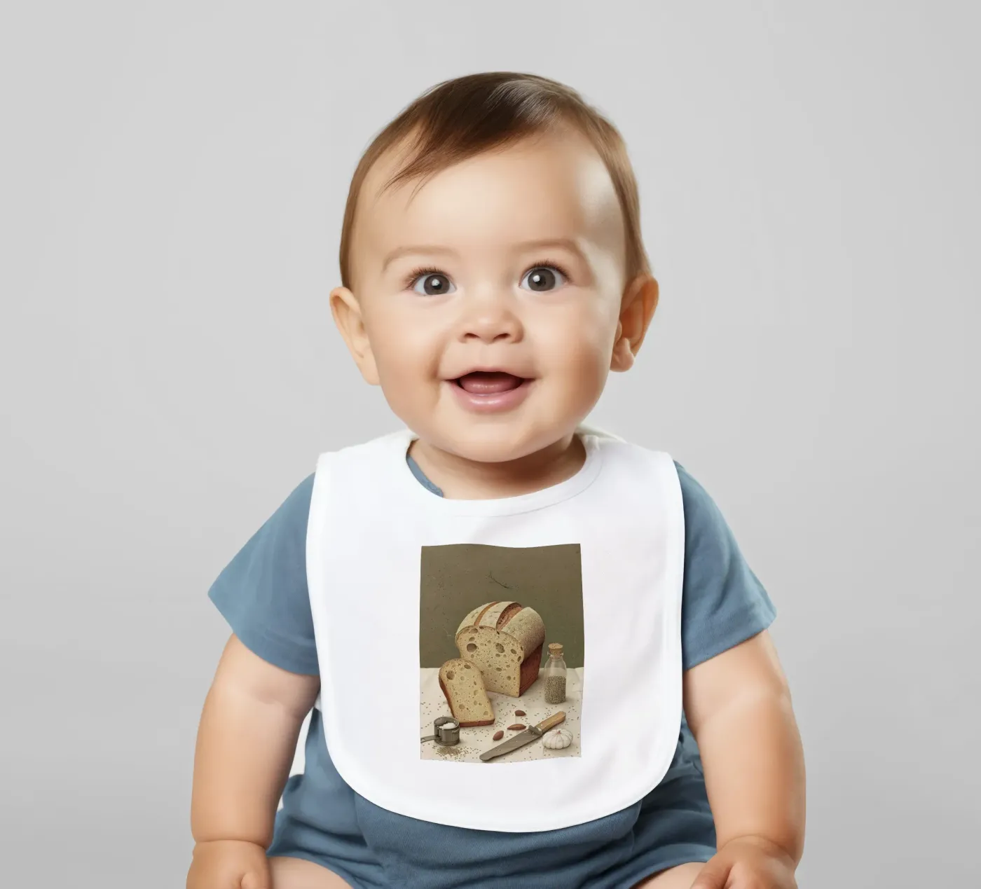 Rustic Slice Babylätzchen von Rustic Grace Studio 02