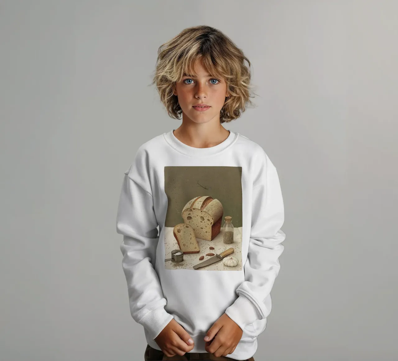 Fetta rustica felpa bambino da Rustic Grace Studio 02