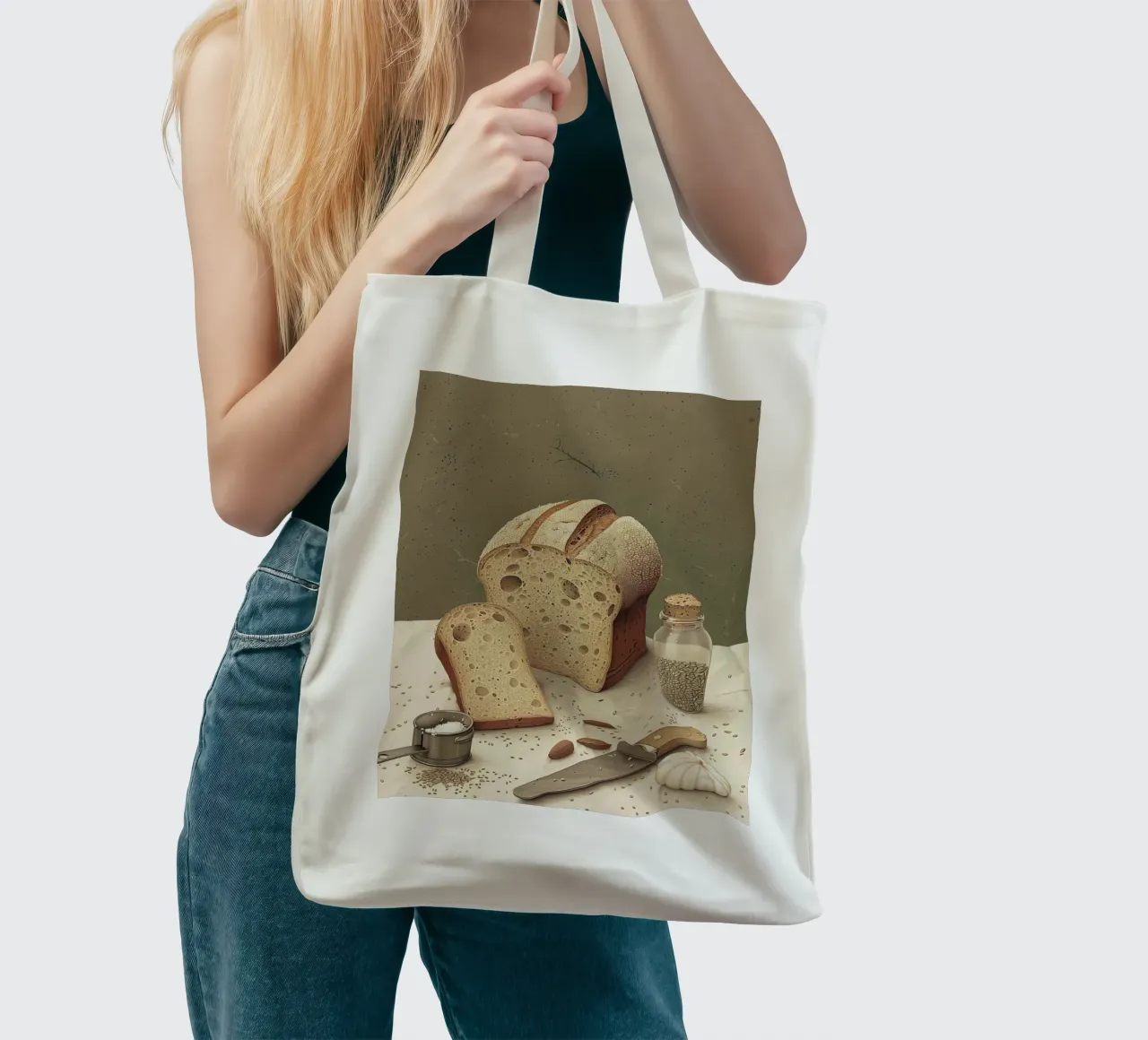 Rustic Slice tote bag by Rustic Grace Studio 02