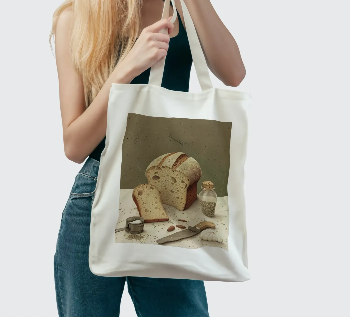 Rustic Slice borsa in juta da Rustic Grace Studio 02