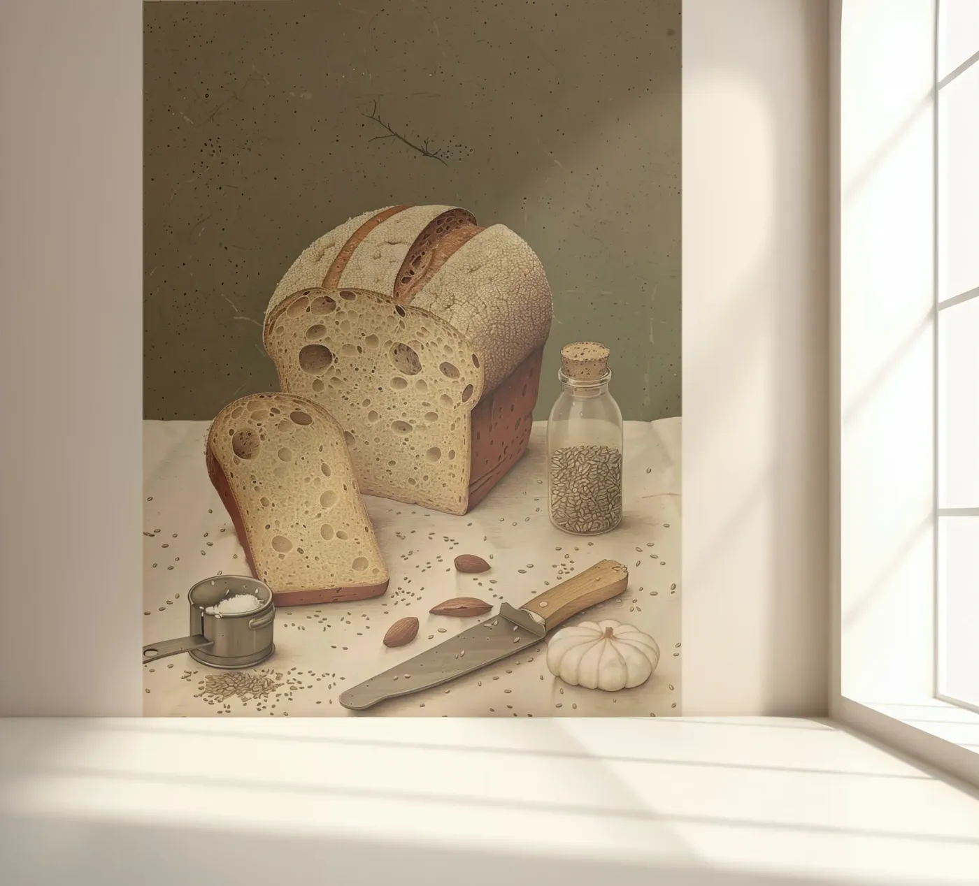 Rustic Slice fotobehang van Rustic Grace Studio 02