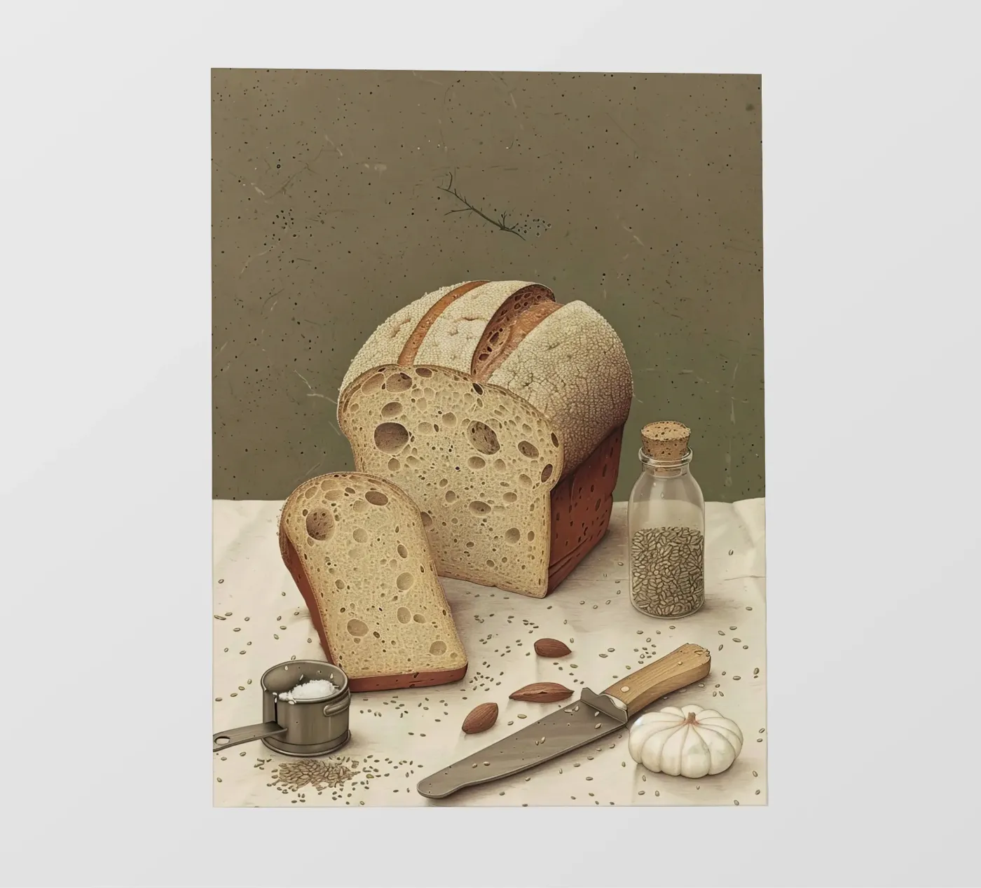 Rustic Slice fotobehang van Rustic Grace Studio 02