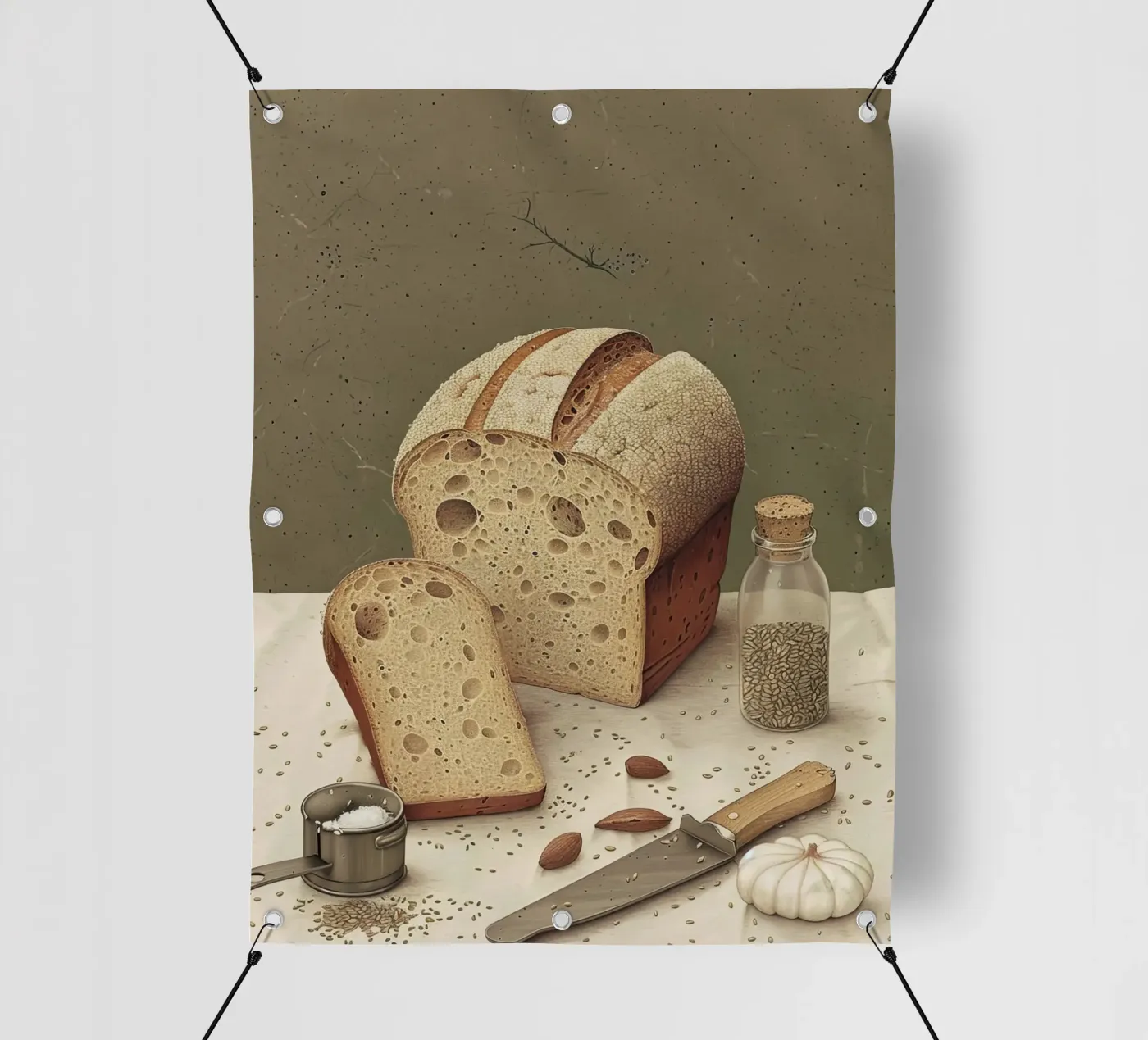 Rustieke plak pvc-zeil van Rustic Grace Studio 02