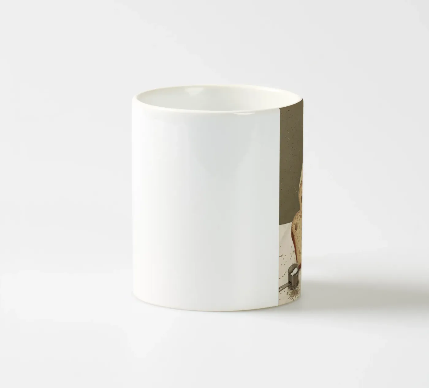 Rustic Slice ceramic mug by Rustic Grace Studio 02