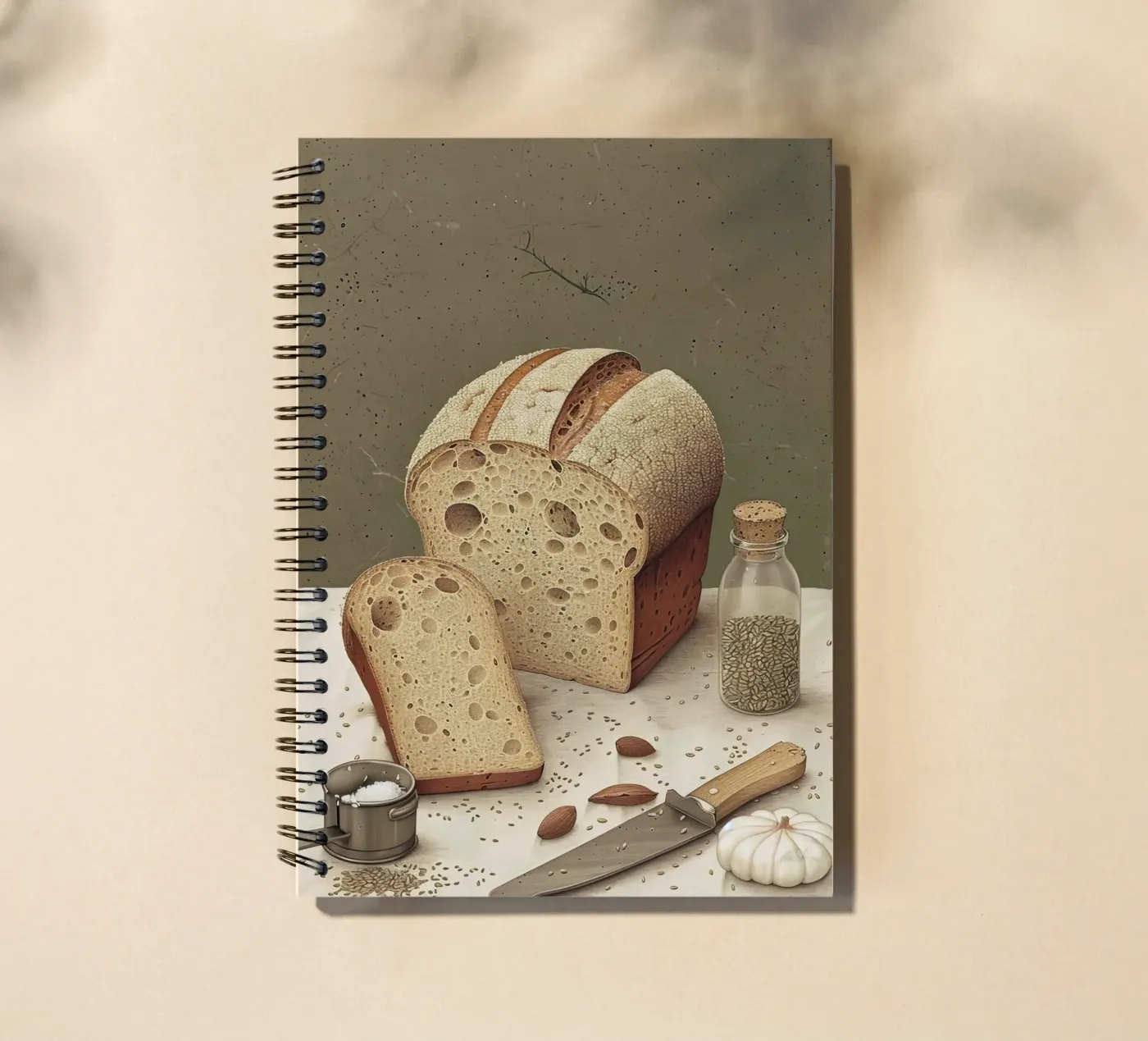 Rustic Slice spiral notebook by Rustic Grace Studio 02