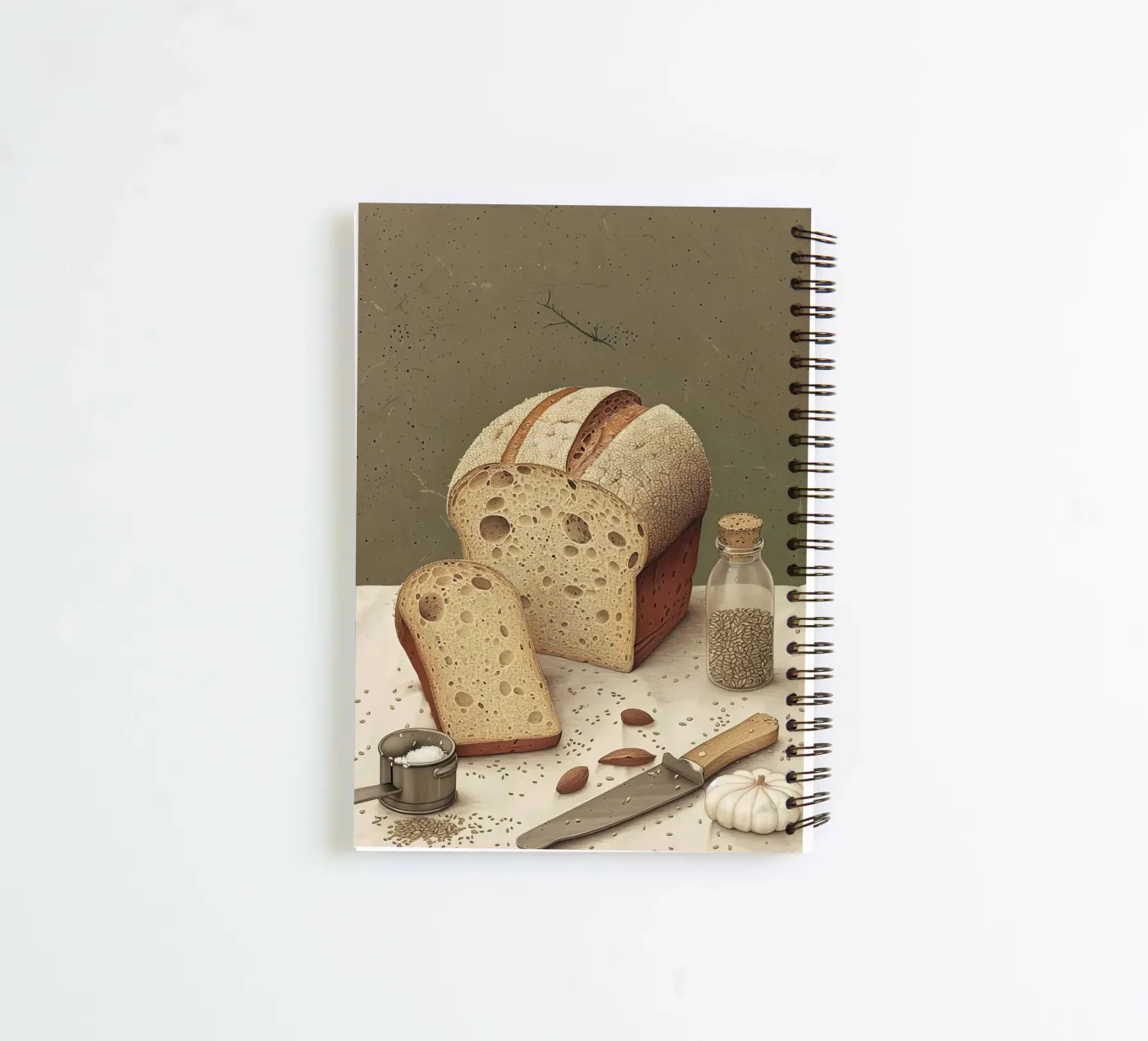 Rustic Slice spiral notebook by Rustic Grace Studio 02