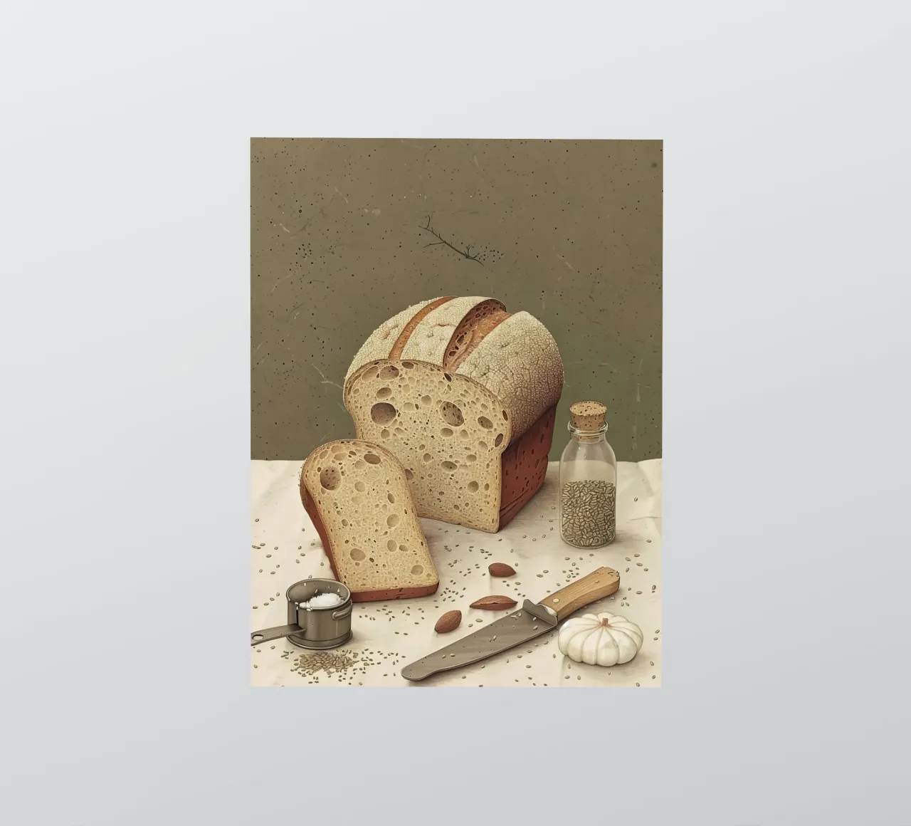 Rustic Slice sticker by Rustic Grace Studio 02