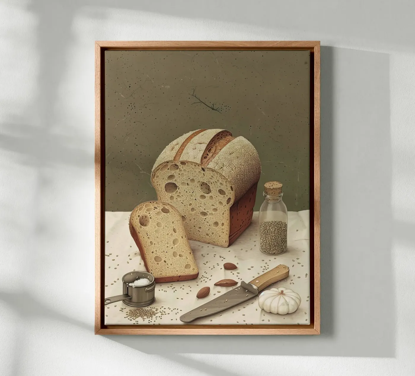 Rustic Slice canvas van Rustic Grace Studio 02