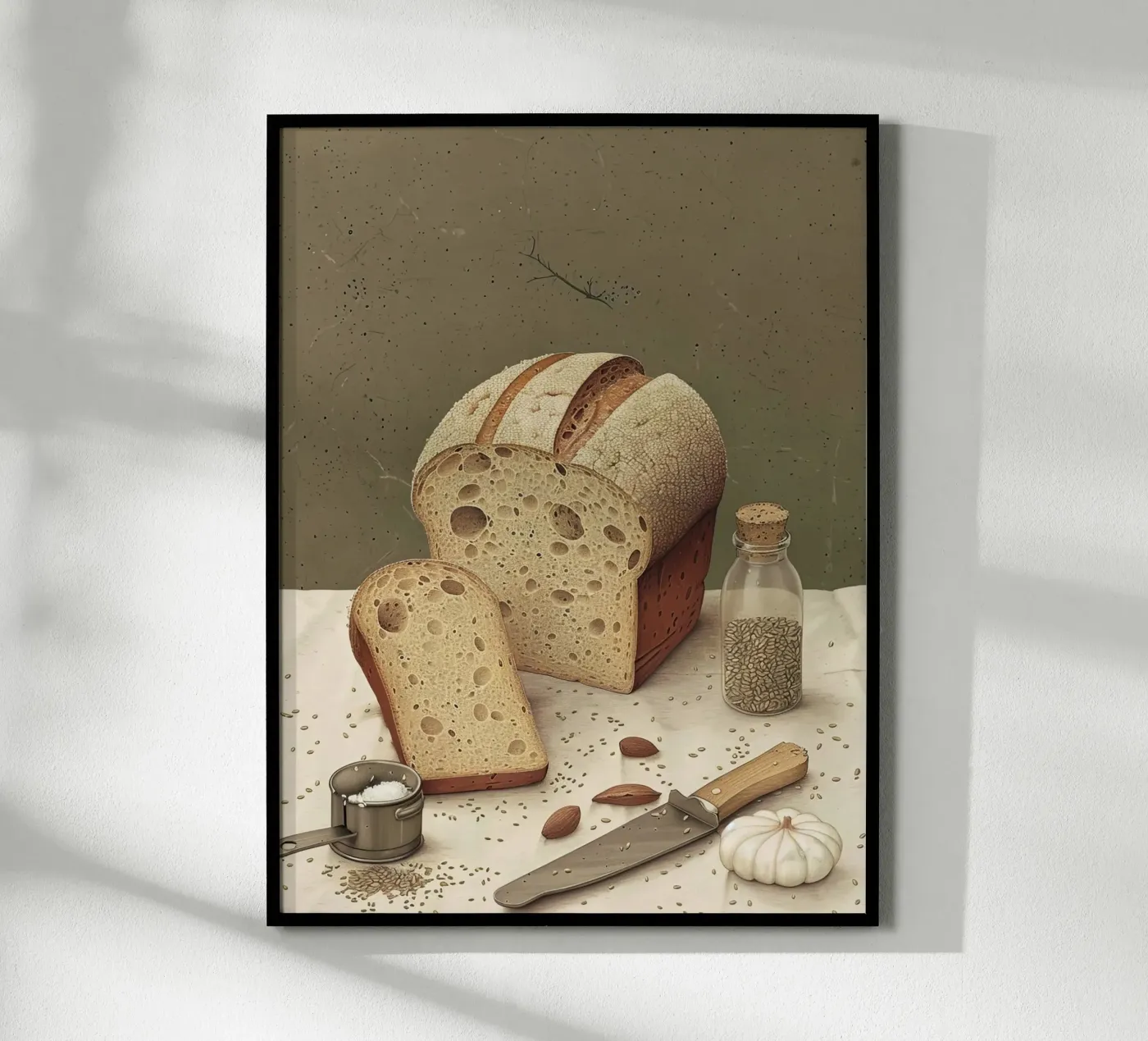 Rustieke plak poster van Rustic Grace Studio 02