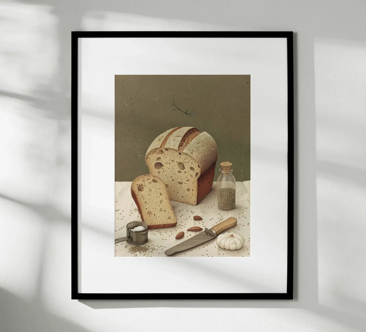 Rustieke plak poster van Rustic Grace Studio 02