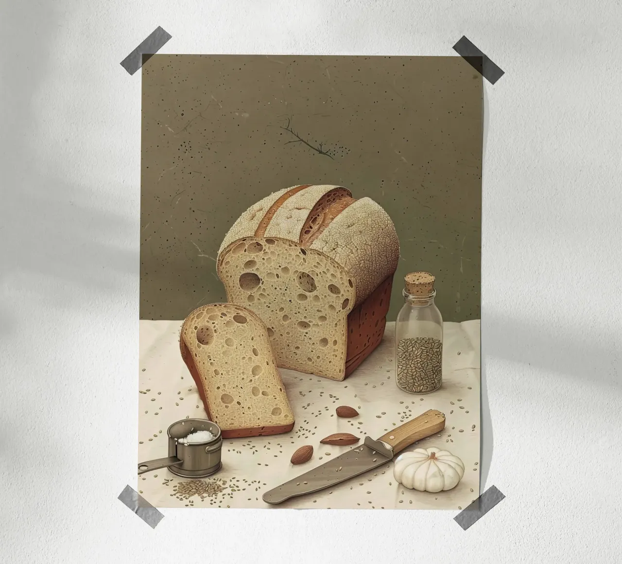 Fetta rustica carta hahnemühle da Rustic Grace Studio 02