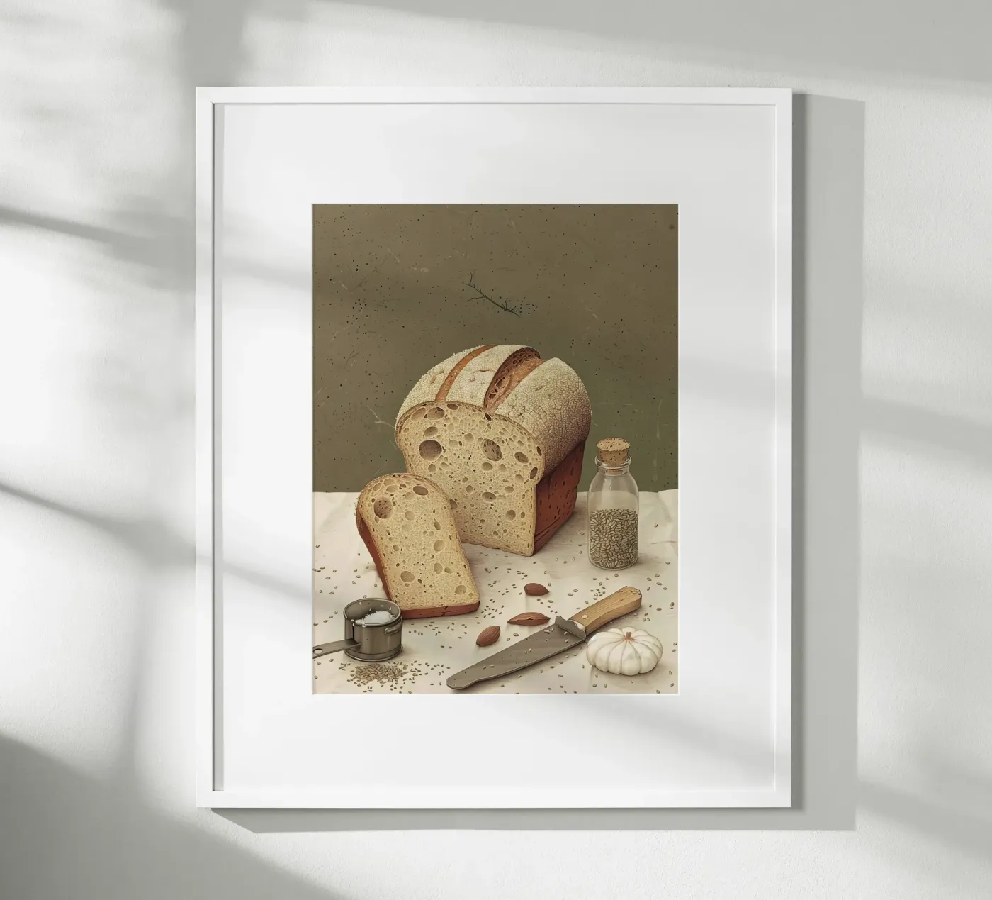 Rustieke plak poster van Rustic Grace Studio 02