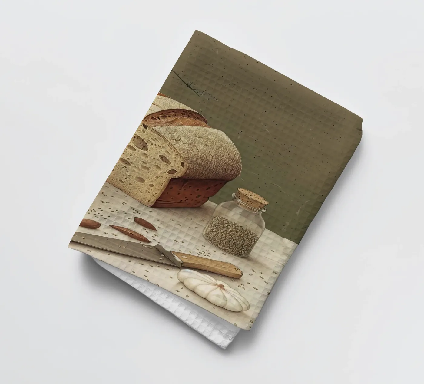 Fetta rustica canovaccio da cucina da Rustic Grace Studio 02