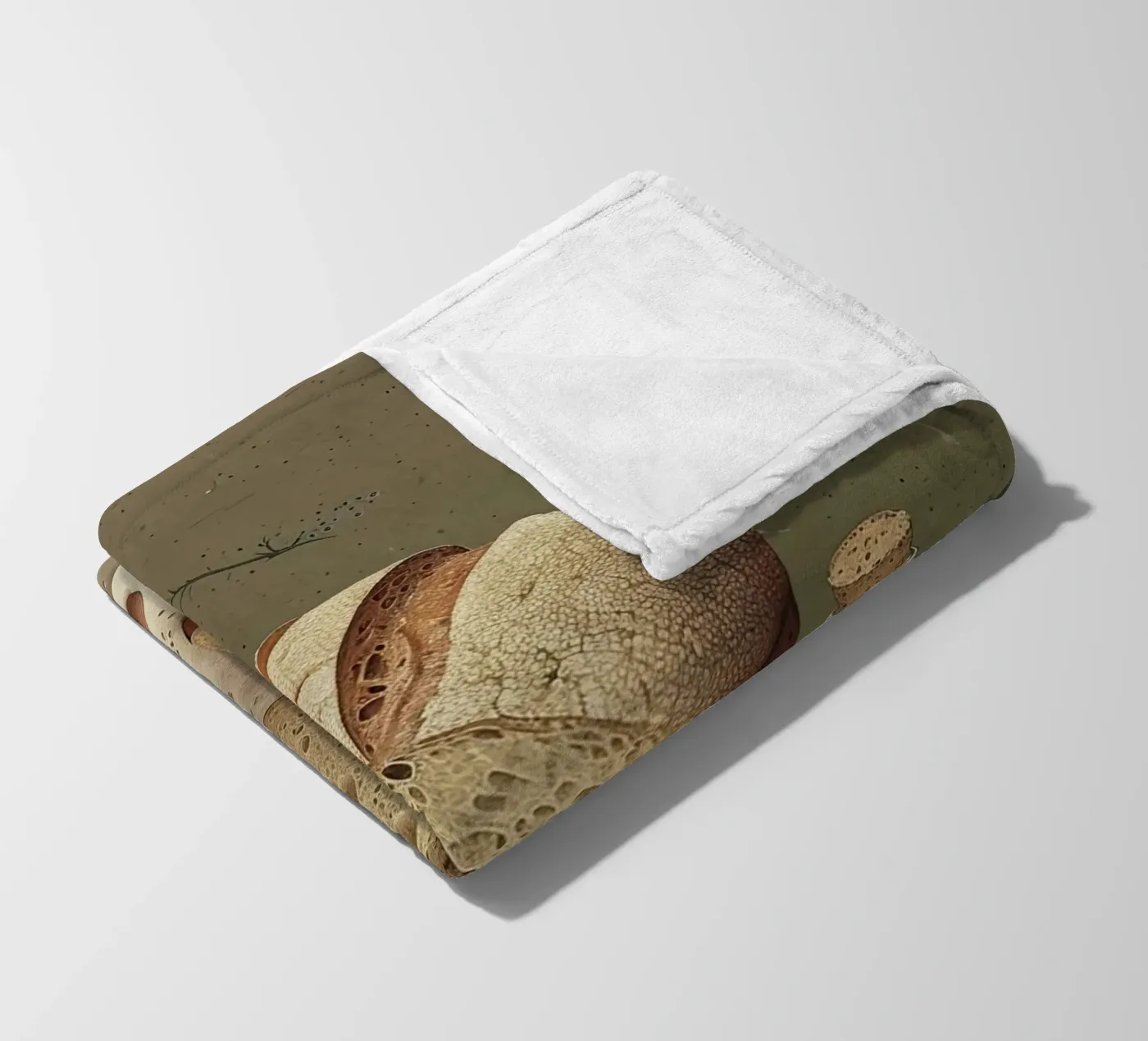 Rustic Slice Fleecedecke von Rustic Grace Studio 02