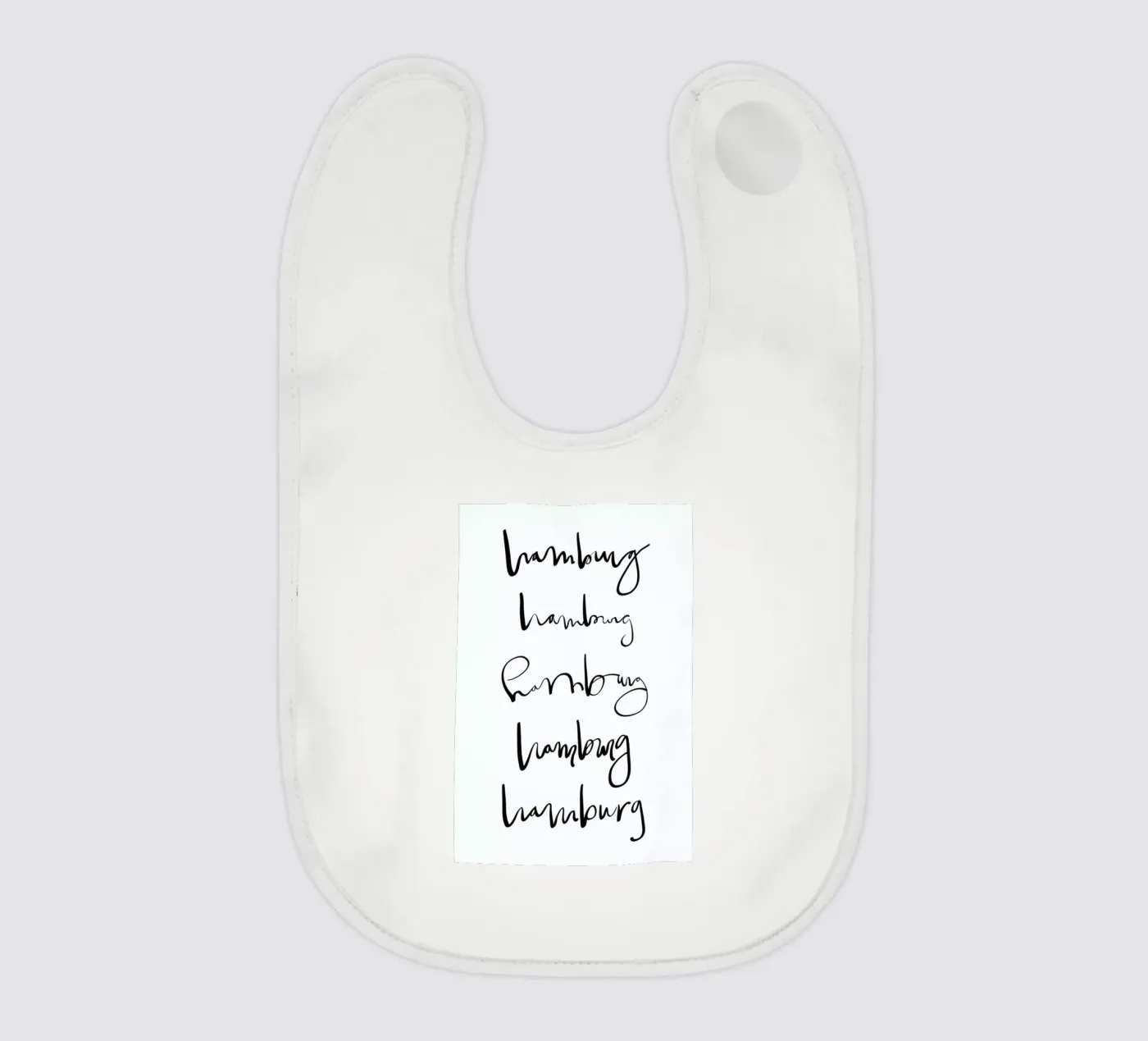 Hamburg Babylätzchen von Kristen Polsinelli