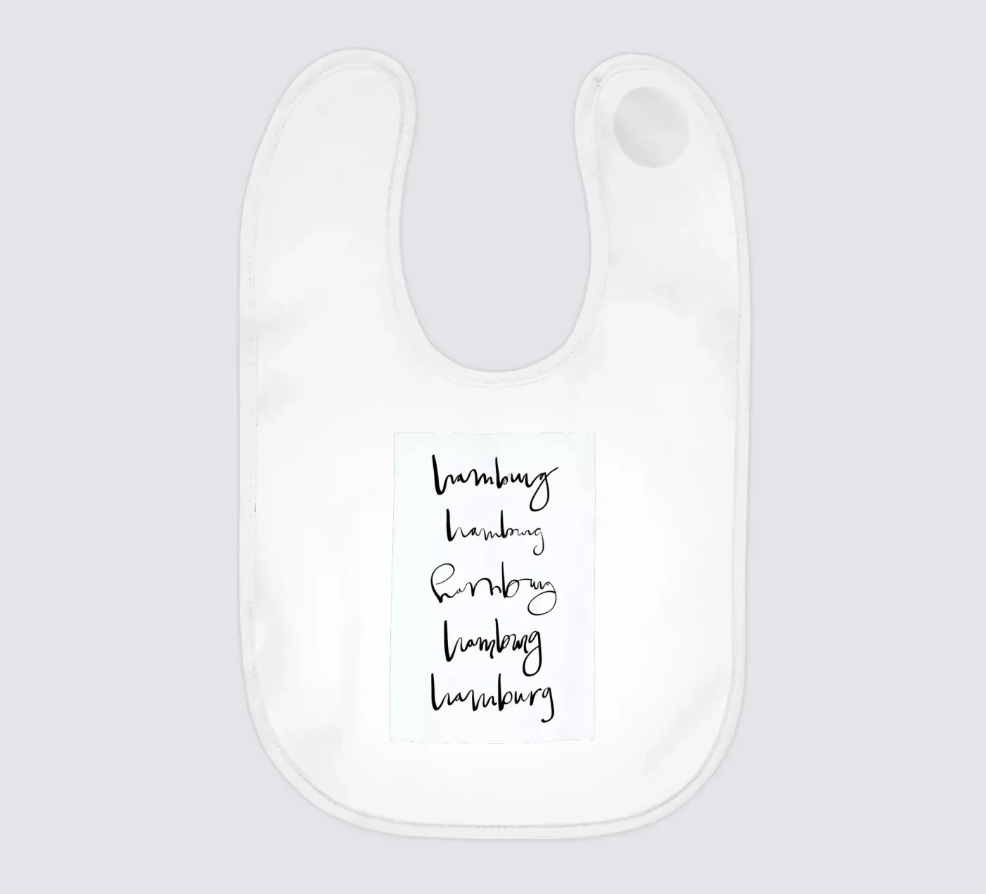 Hamburg Babylätzchen von Kristen Polsinelli