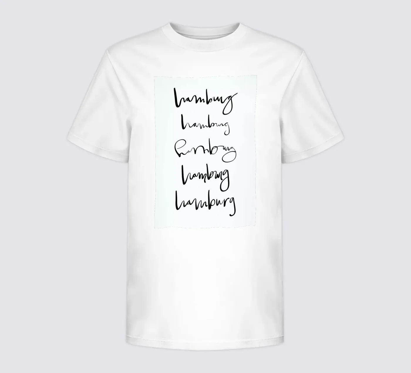 Hamburg t-shirt bambini da Kristen Polsinelli