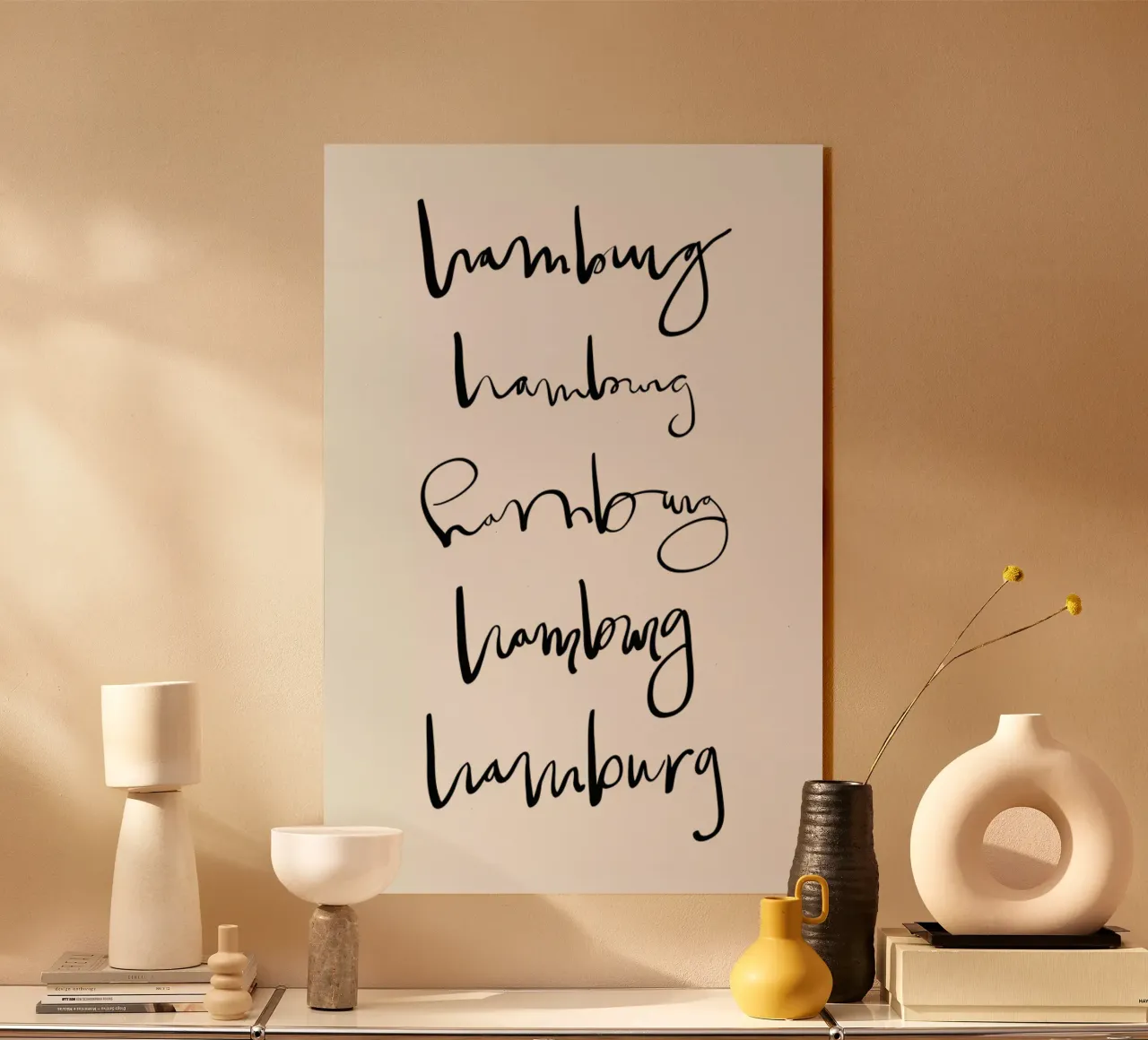 Hamburg plexiglass da Kristen Polsinelli