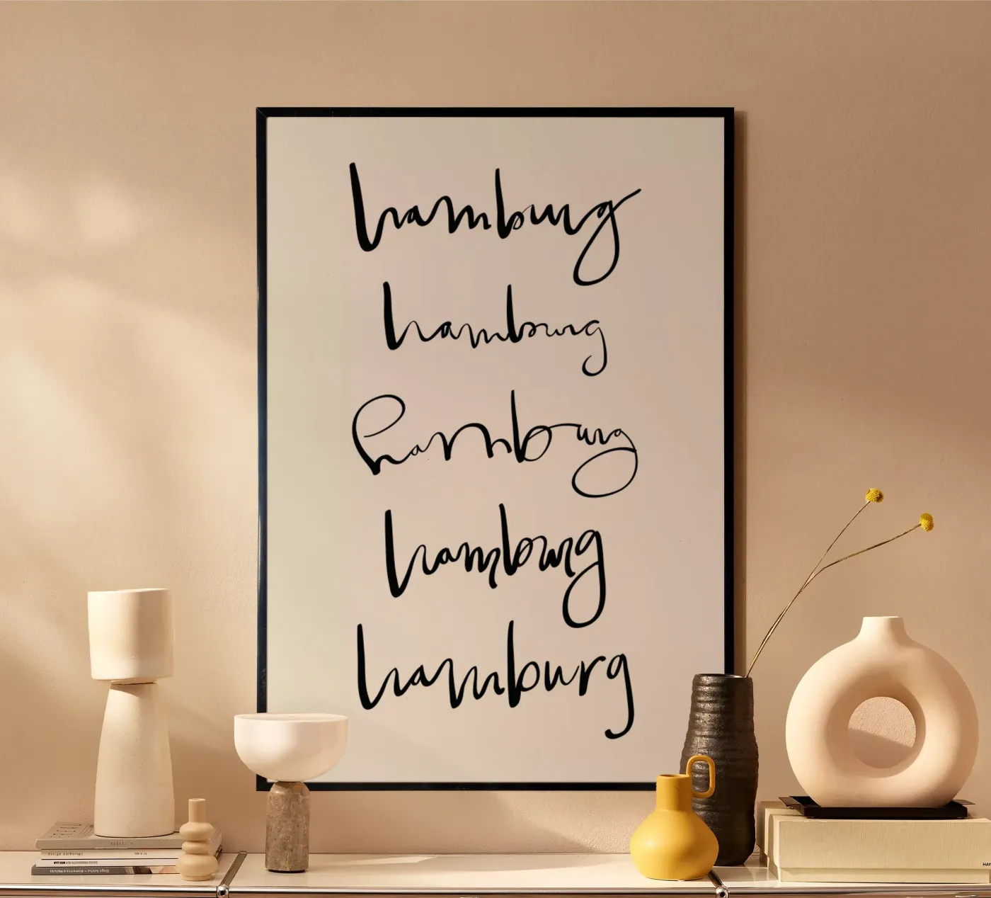 Hamburg poster da Kristen Polsinelli