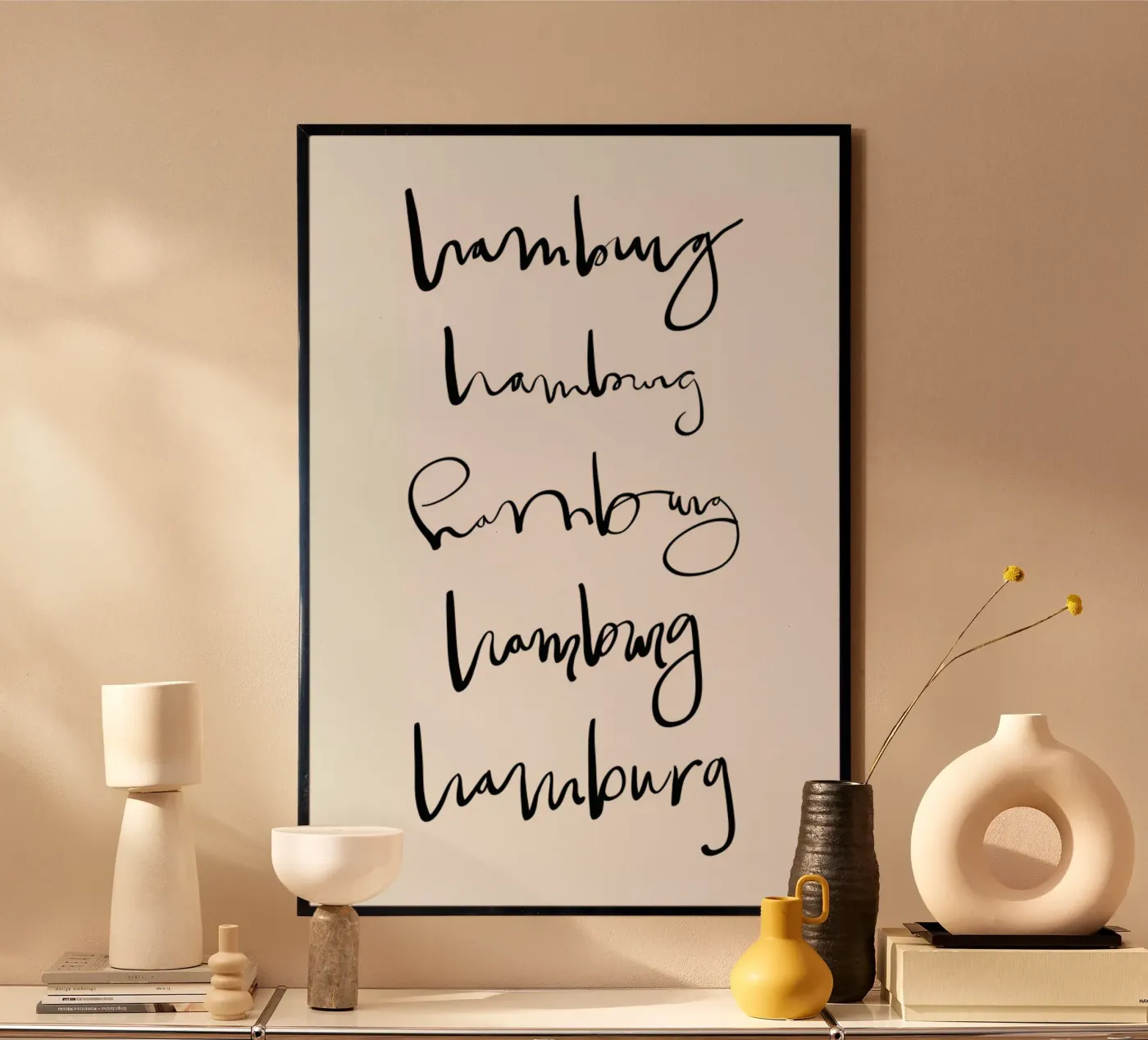 Hamburg poster da Kristen Polsinelli